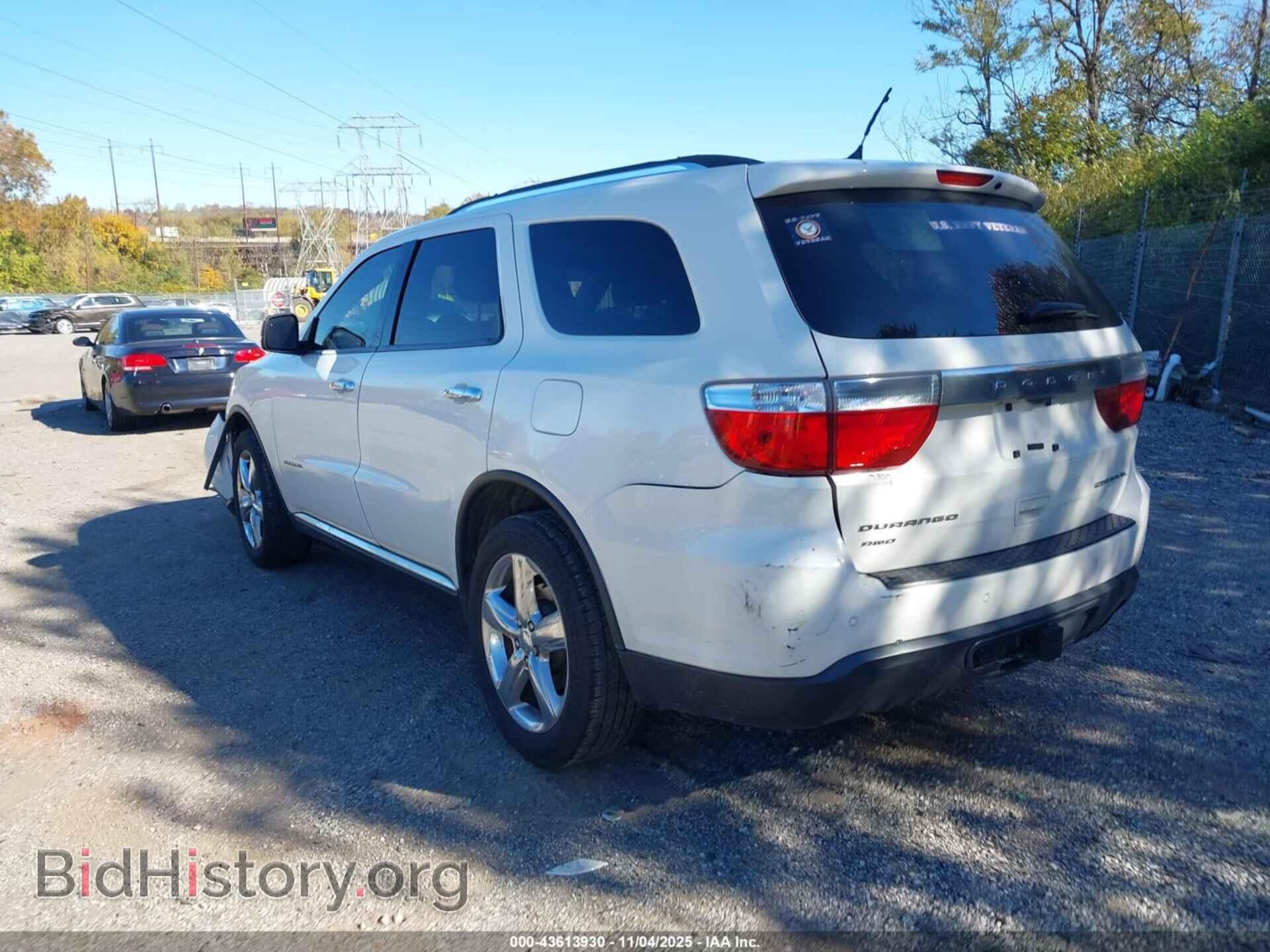2012 DODGE DURANGO - VIN: 1C4RDJEGXCC293268 - Photo 3