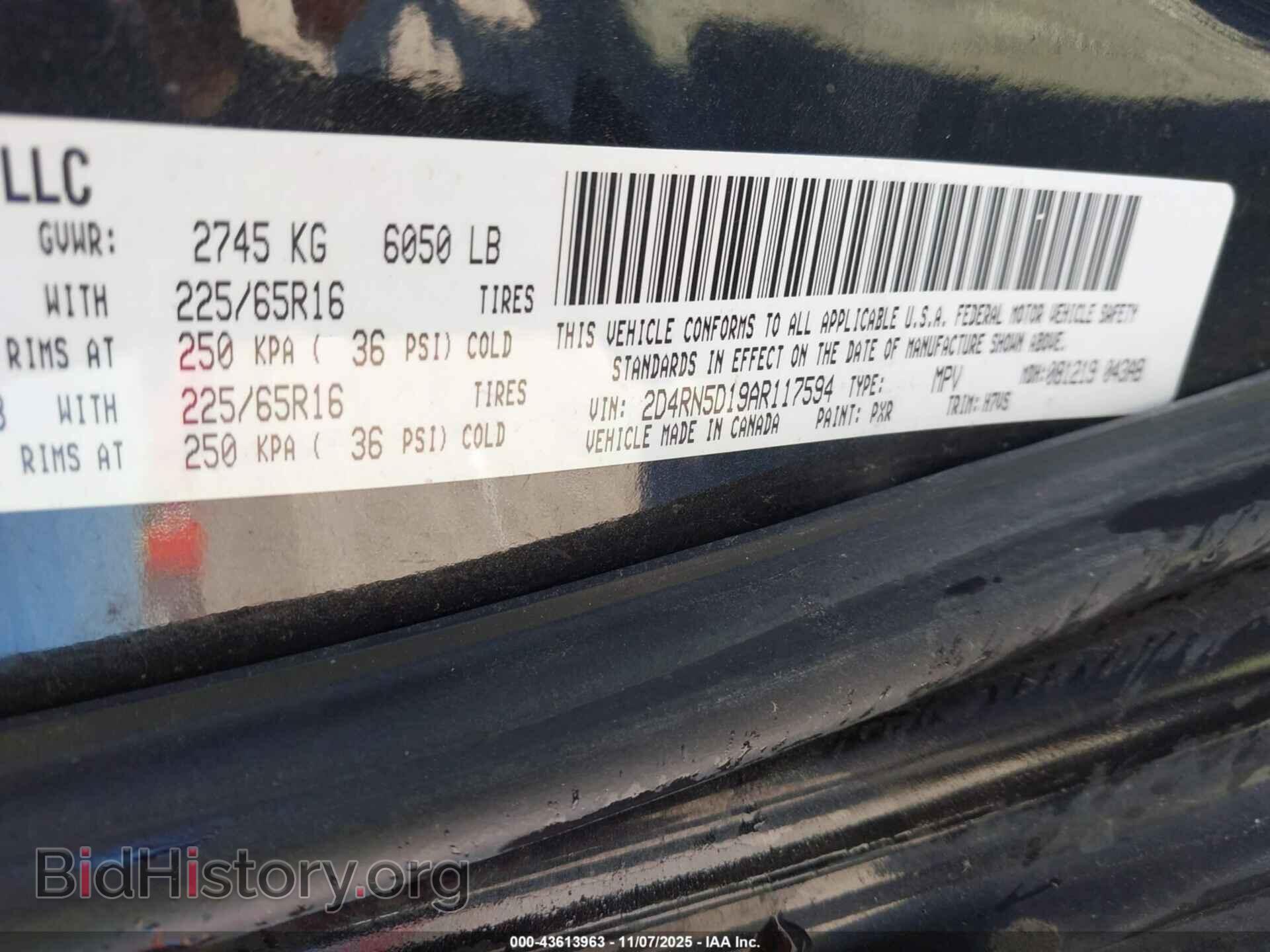 2010 DODGE GRAND CARAVAN - VIN: 2D4RN5D19AR117594 - Фото 9