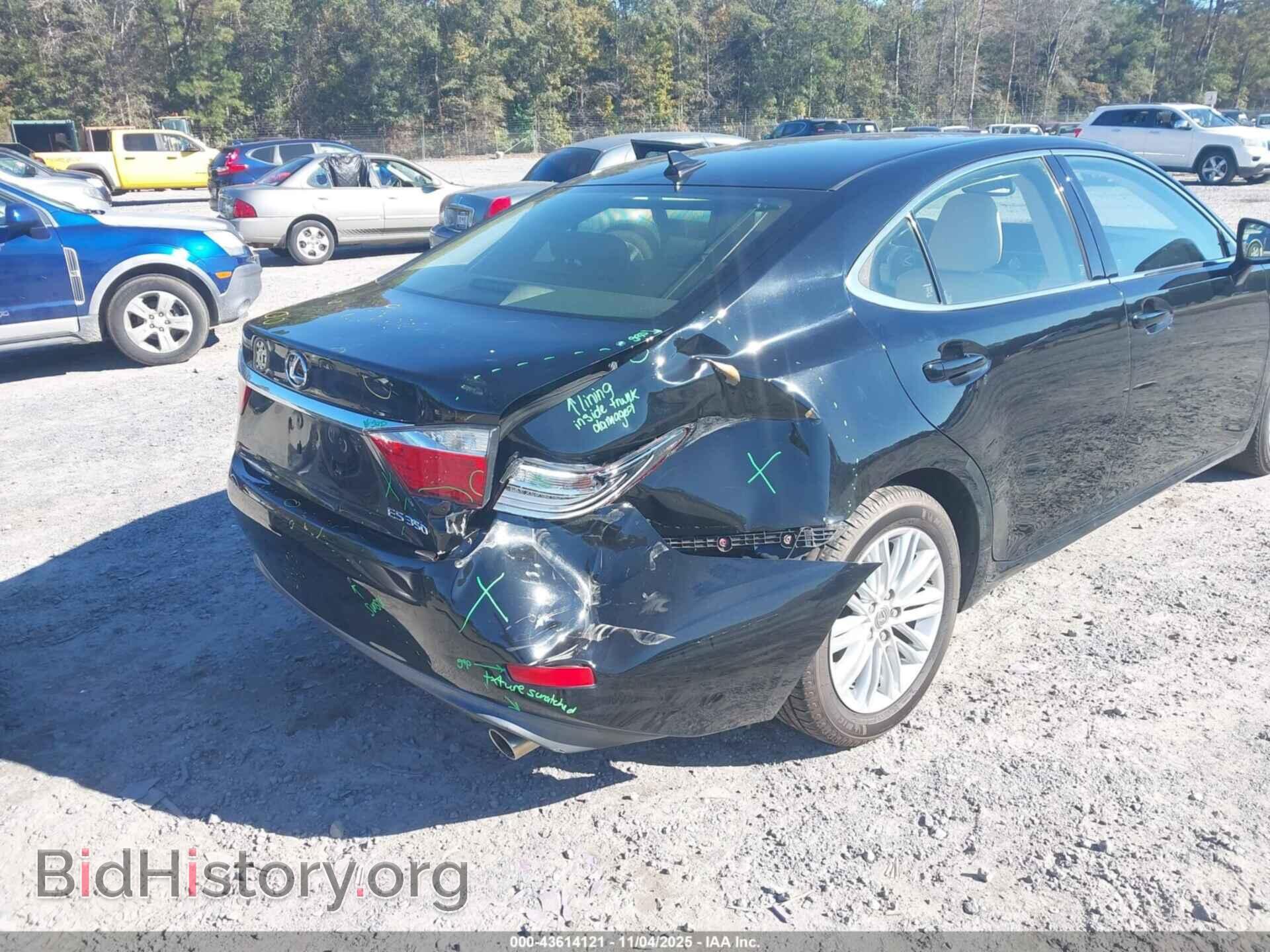 2013 LEXUS ES 350 - VIN: JTHBK1GG6D2045528 - Фото 6