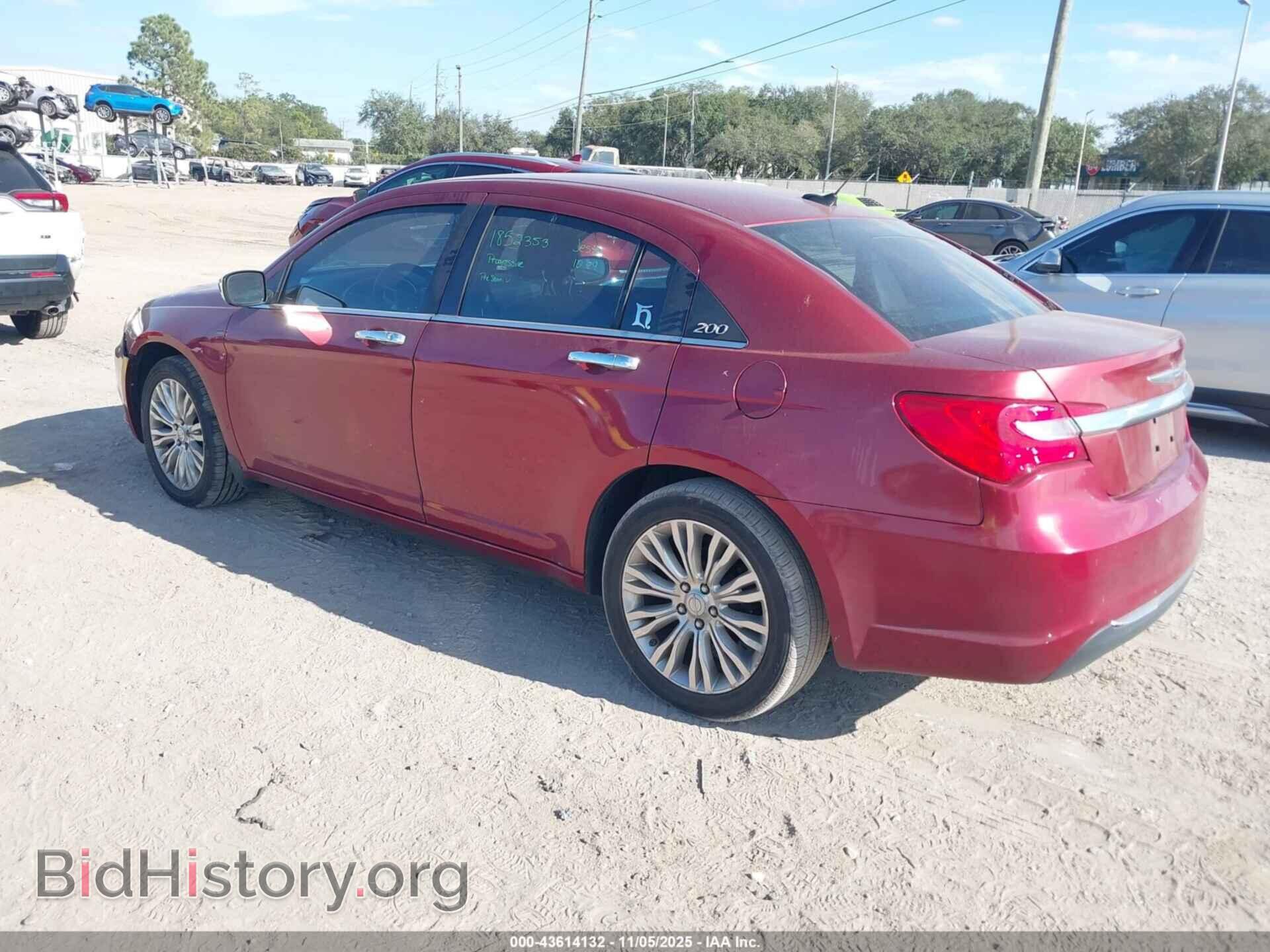 2012 CHRYSLER 200 - VIN: 1C3CCBCB4CN108839 - Photo 3