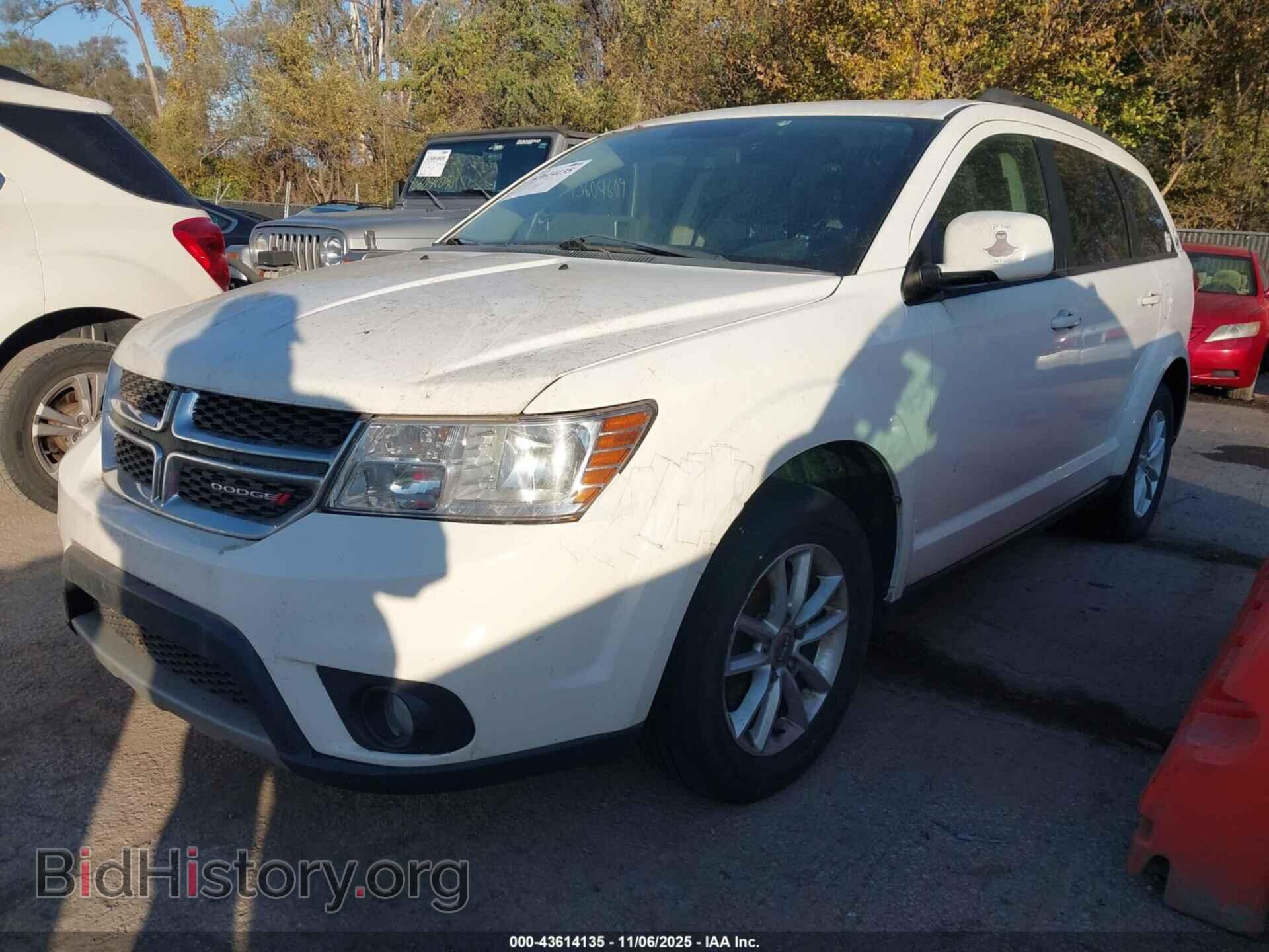 2016 DODGE JOURNEY - VIN: 3C4PDCBG9GT185449 - Фото 2