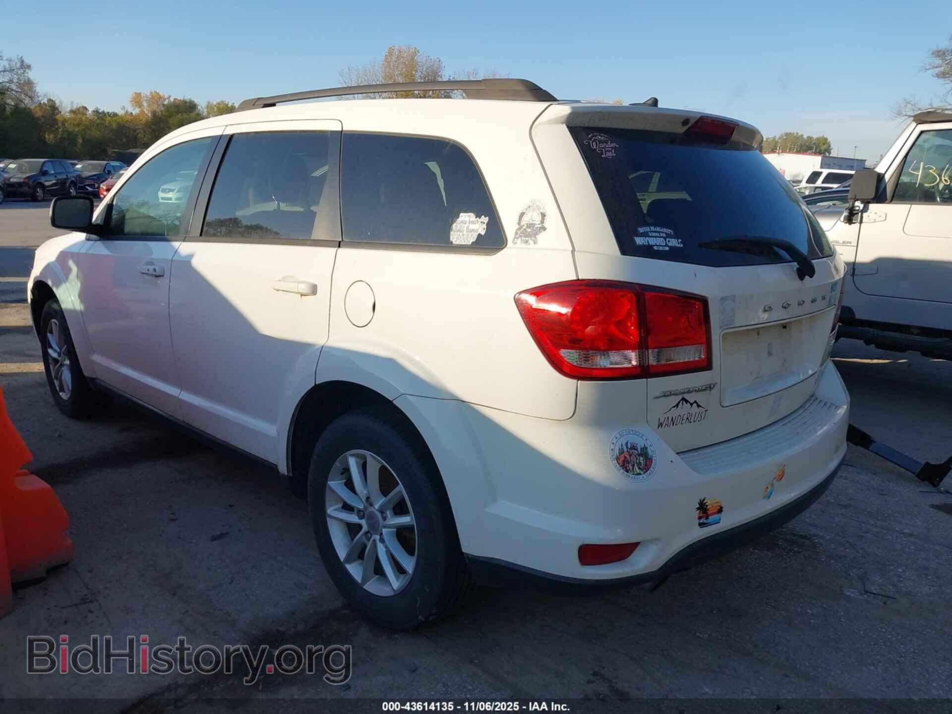2016 DODGE JOURNEY - VIN: 3C4PDCBG9GT185449 - Фото 3