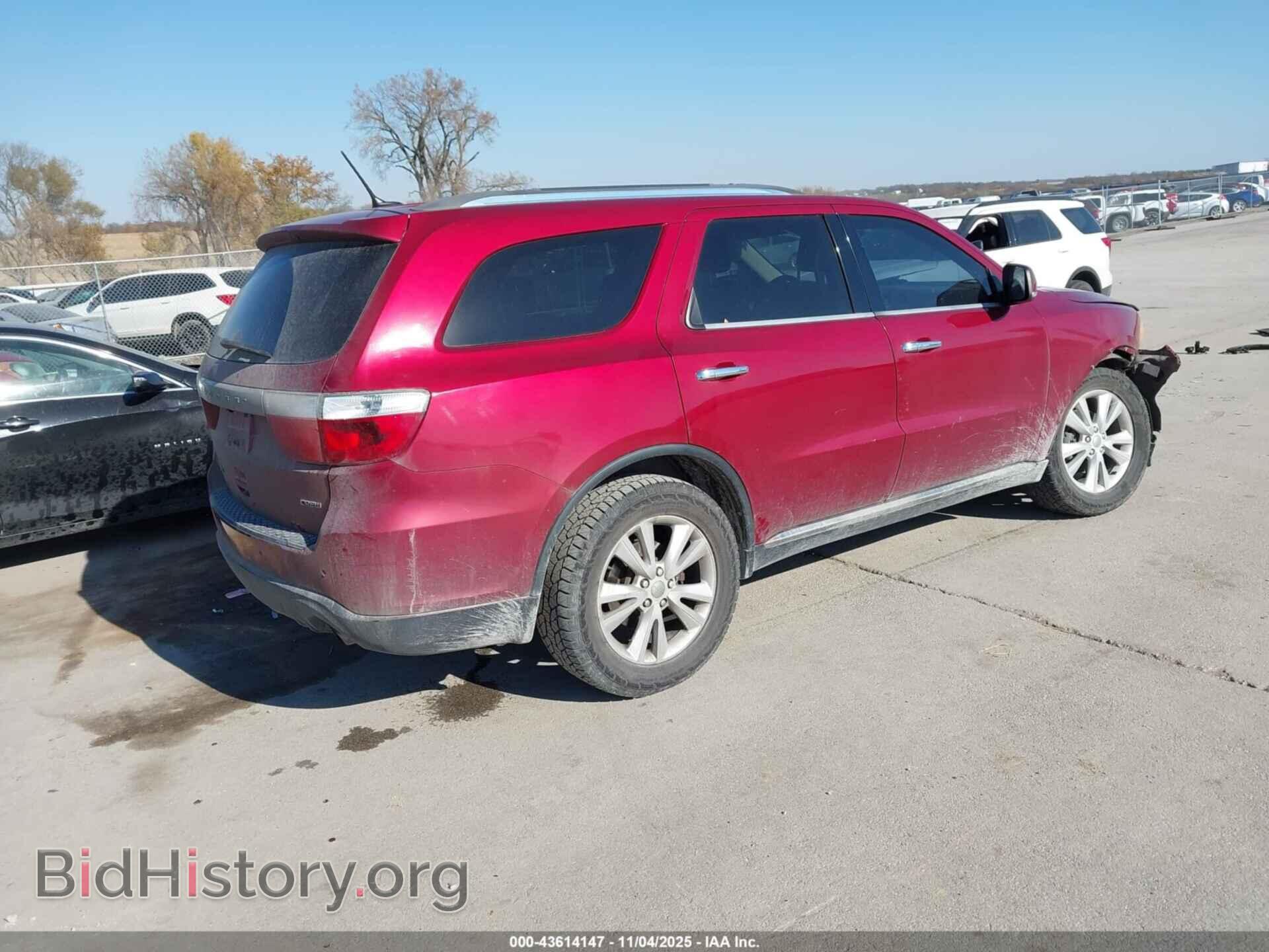 2013 DODGE DURANGO - VIN: 1C4RDJDG3DC614313 - Фото 4