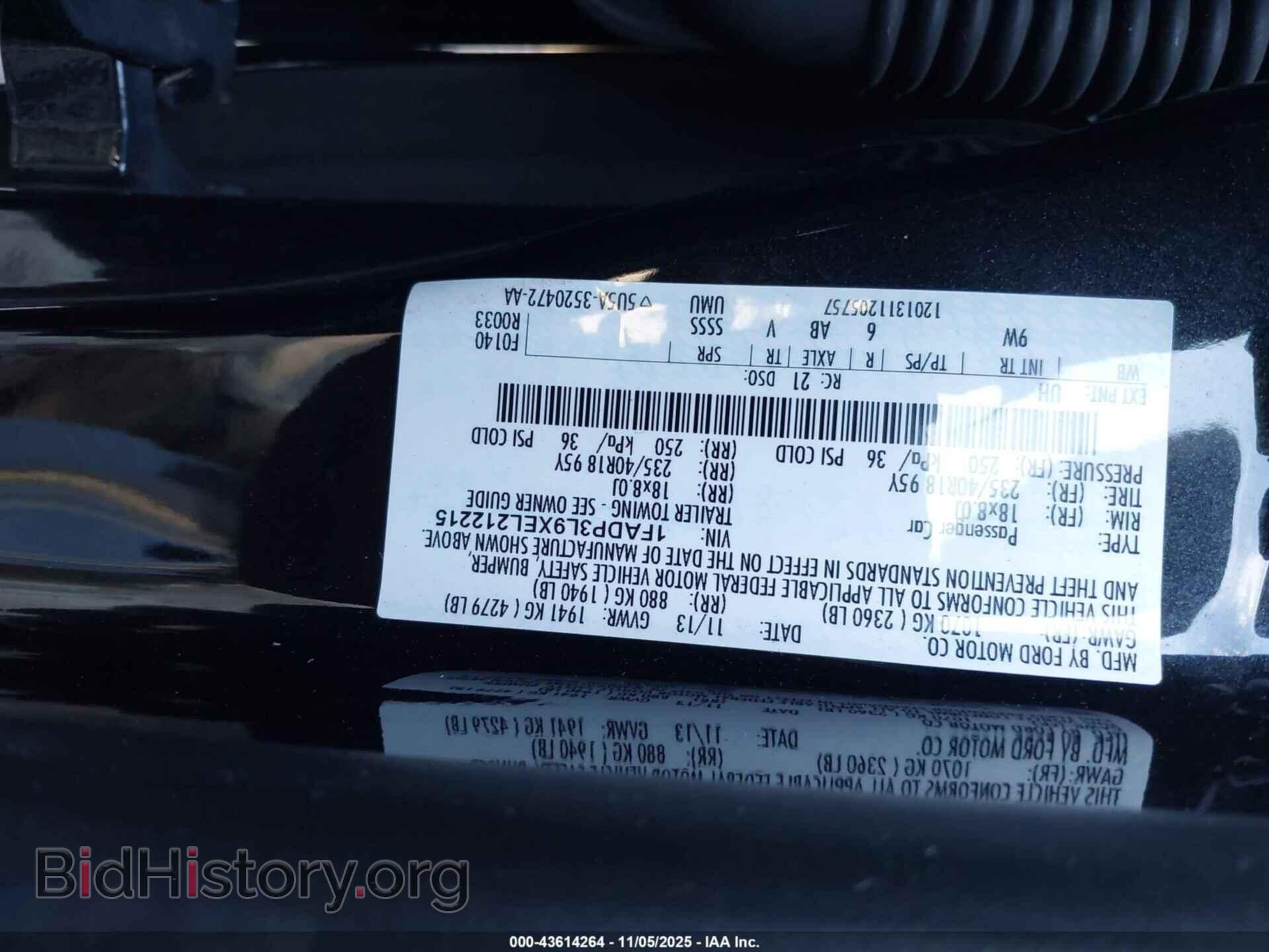 2014 FORD FOCUS ST - VIN: 1FADP3L9XEL212215 - Фото 9