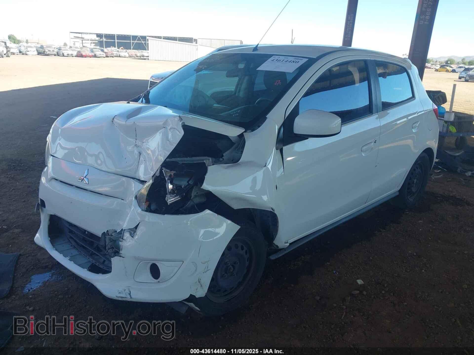 2014 MITSUBISHI MIRAGE - VIN: ML32A3HJ3EH022087 - Фото 2