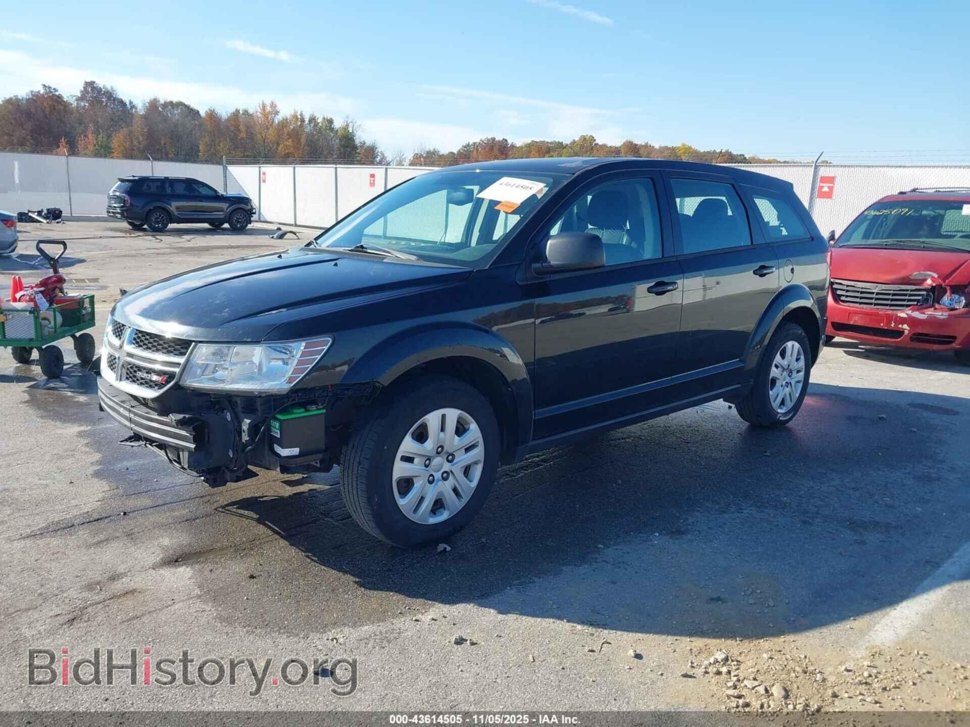 2014 DODGE JOURNEY - VIN: 3C4PDCABXET268343 - Фото 2