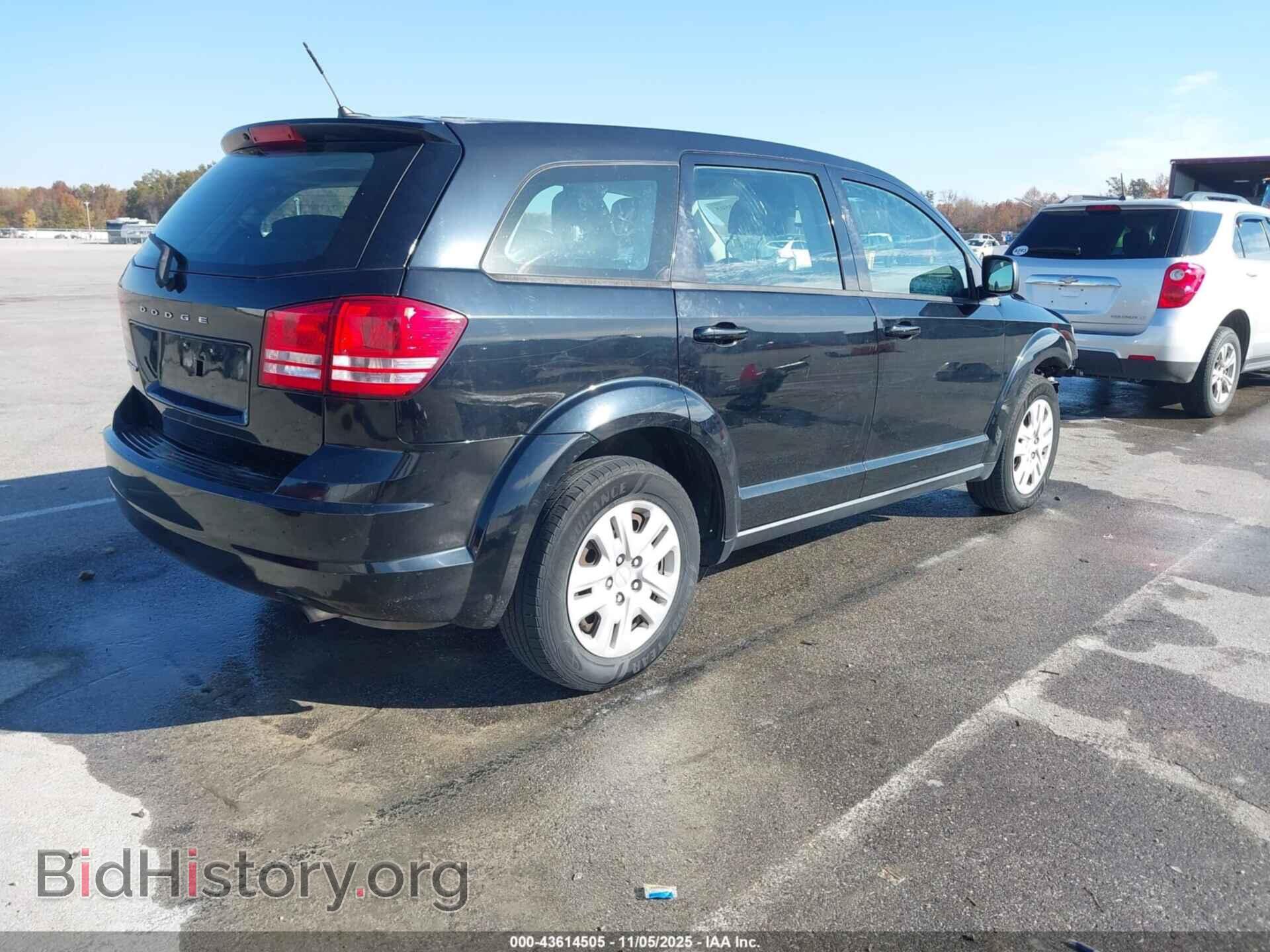 2014 DODGE JOURNEY - VIN: 3C4PDCABXET268343 - Фото 4
