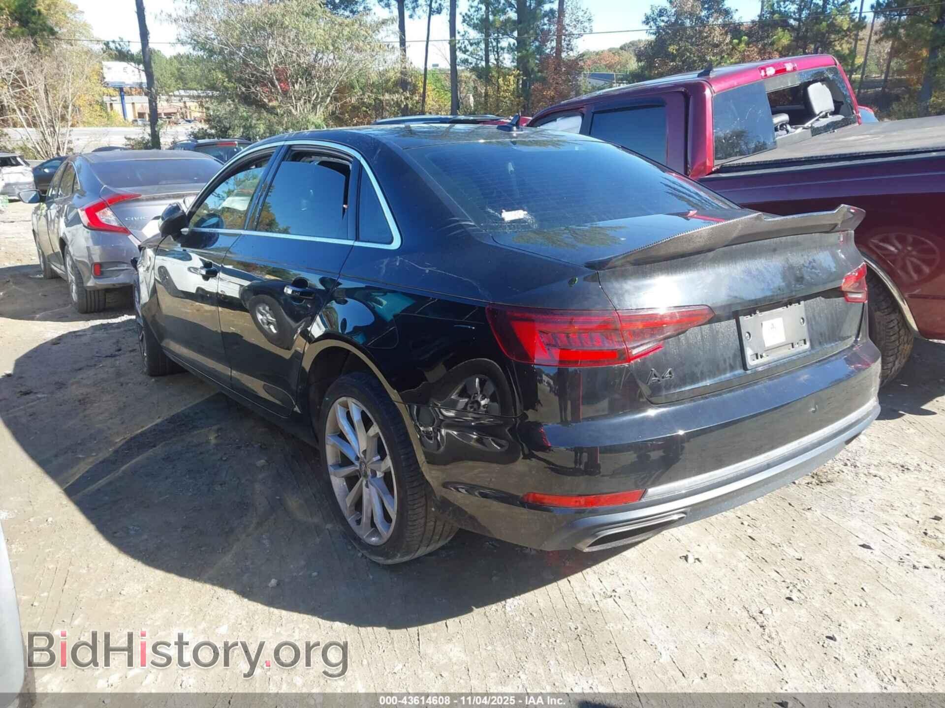 2019 AUDI A4 - VIN: WAUGMAF44KN005398 - Фото 3