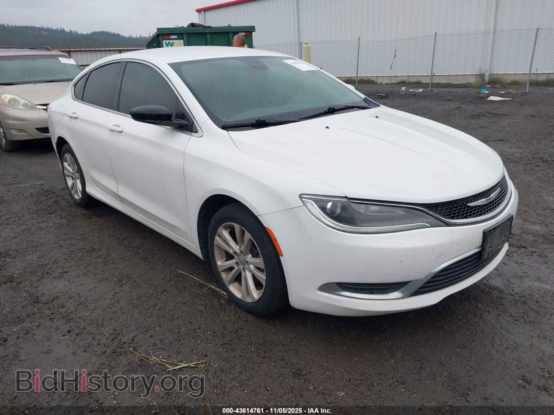 Фотография 1C3CCCAB8FN503572 - CHRYSLER 200 2015
