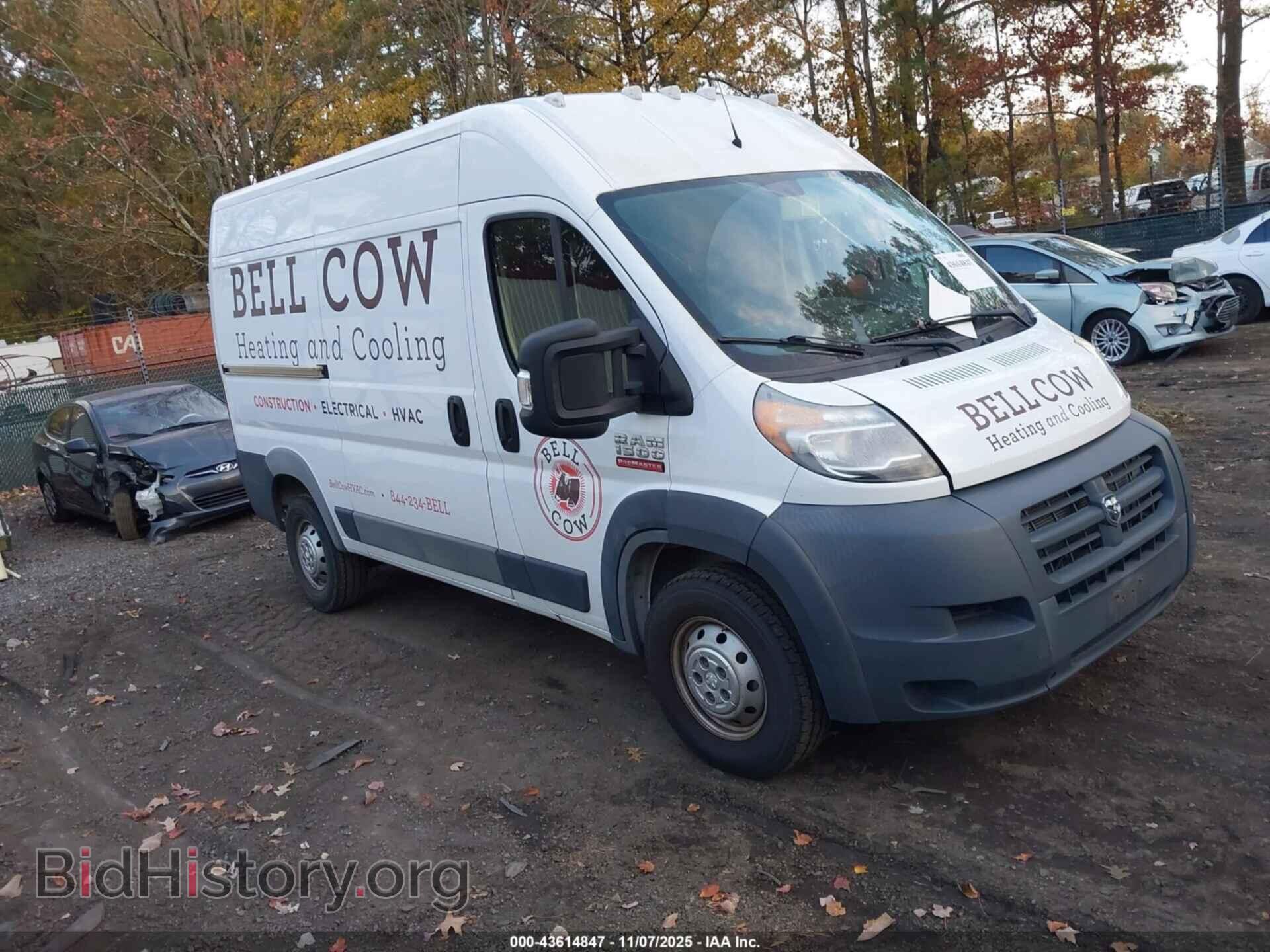 Фотография 3C6TRVBG8HE506129 - RAM PROMASTER 1500 2017