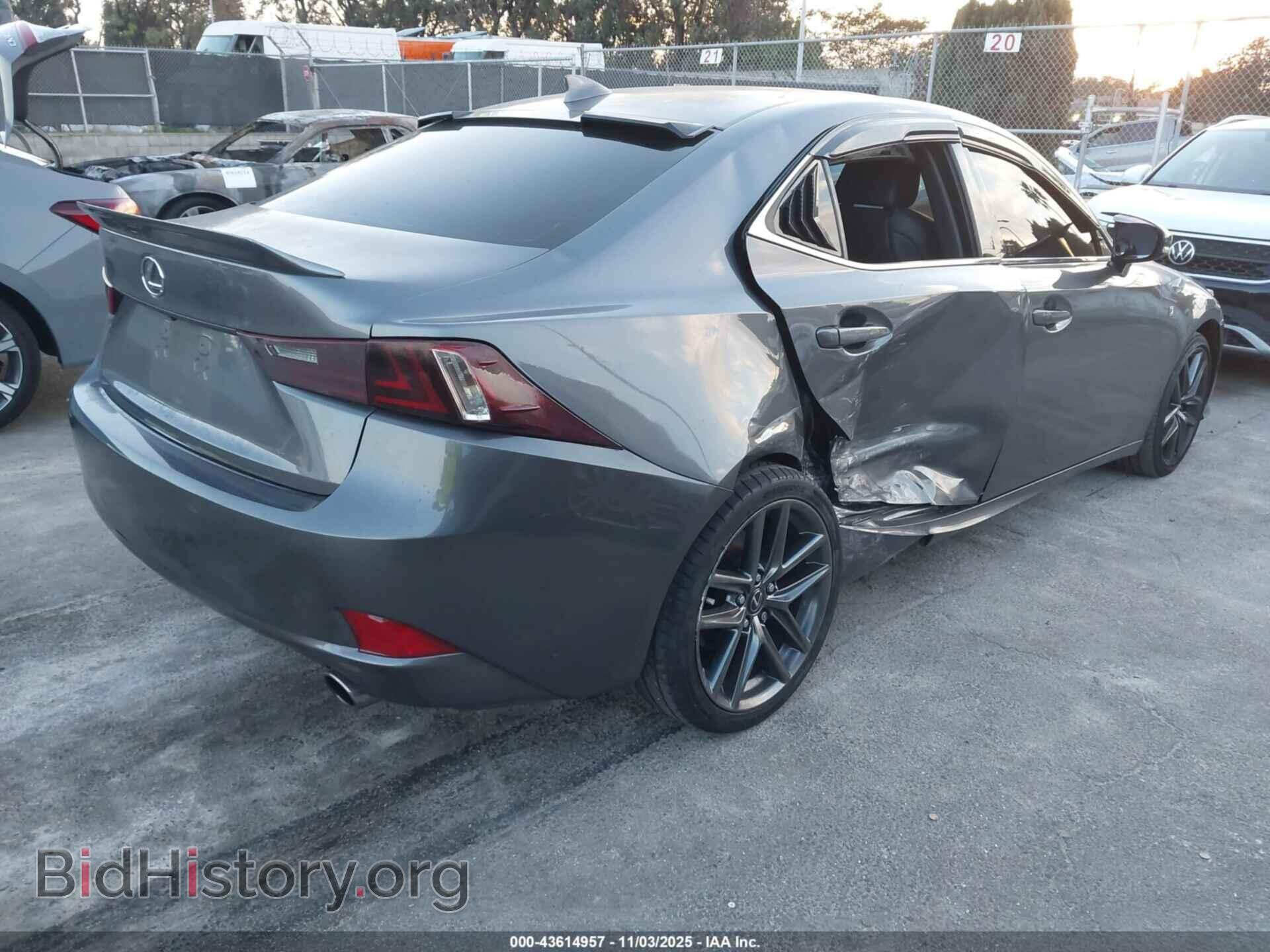 2014 LEXUS IS 250 - VIN: JTHBF1D24E5002853 - Фото 4