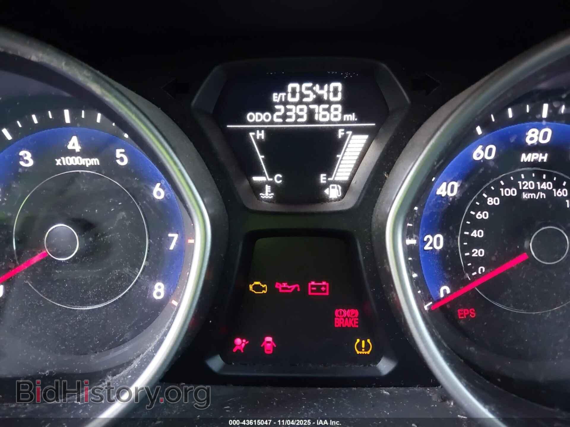 2012 HYUNDAI ELANTRA - VIN: 5NPDH4AE7CH098866 - Фото 7