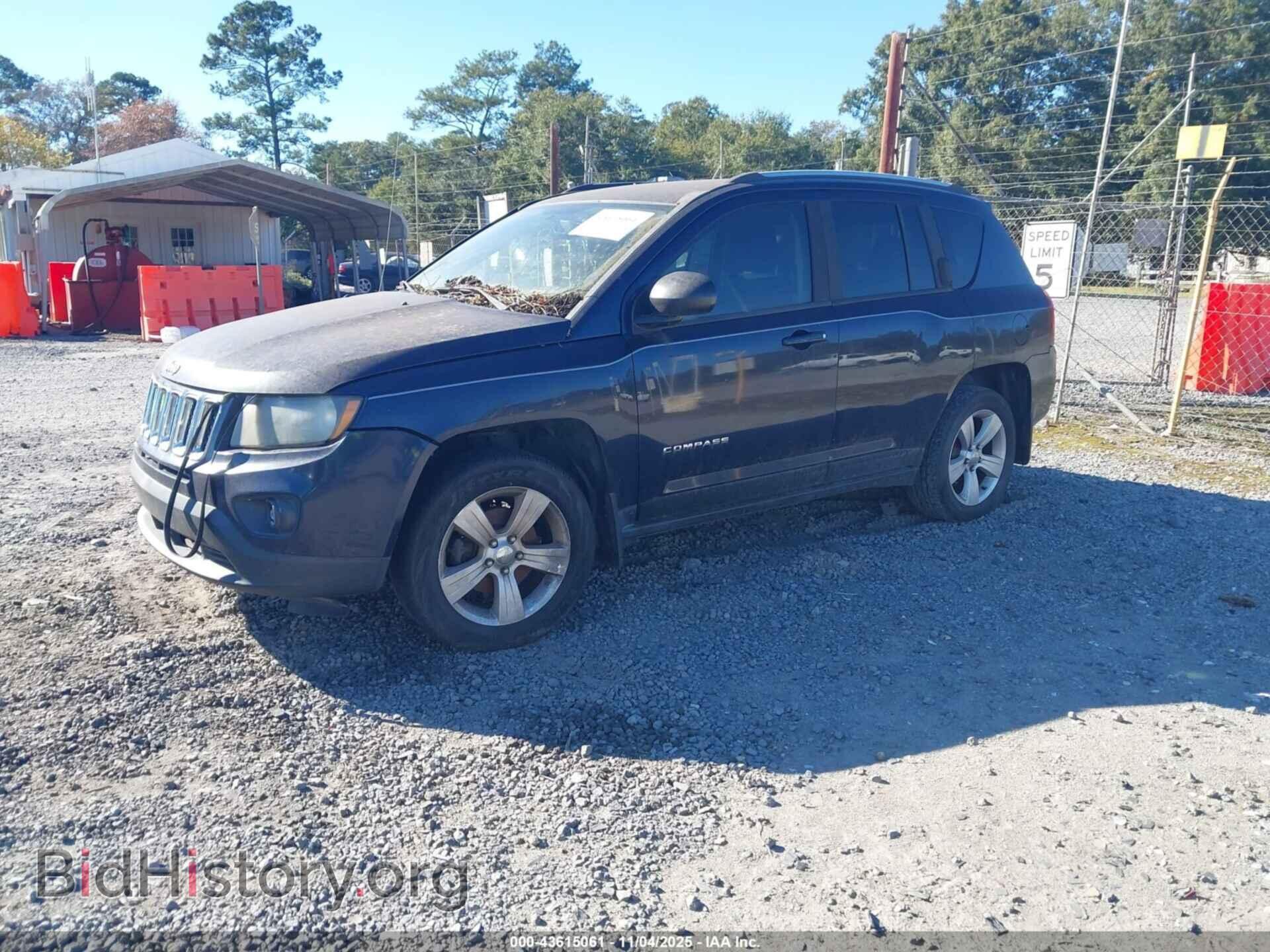2014 JEEP COMPASS - VIN: 1C4NJCBAXED508647 - Фото 2