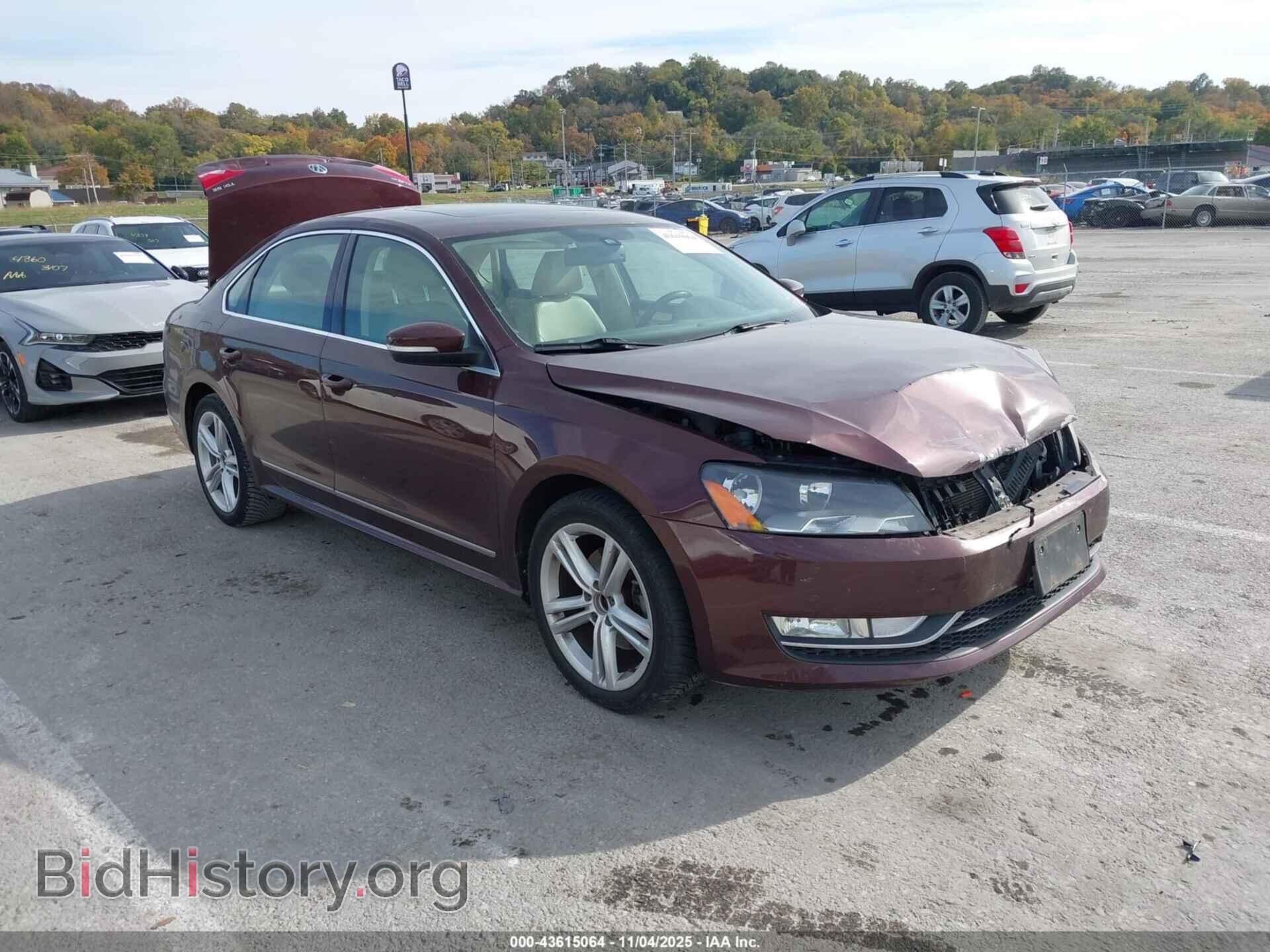 Фотография 1VWBN7A36DC034960 - VOLKSWAGEN PASSAT 2013