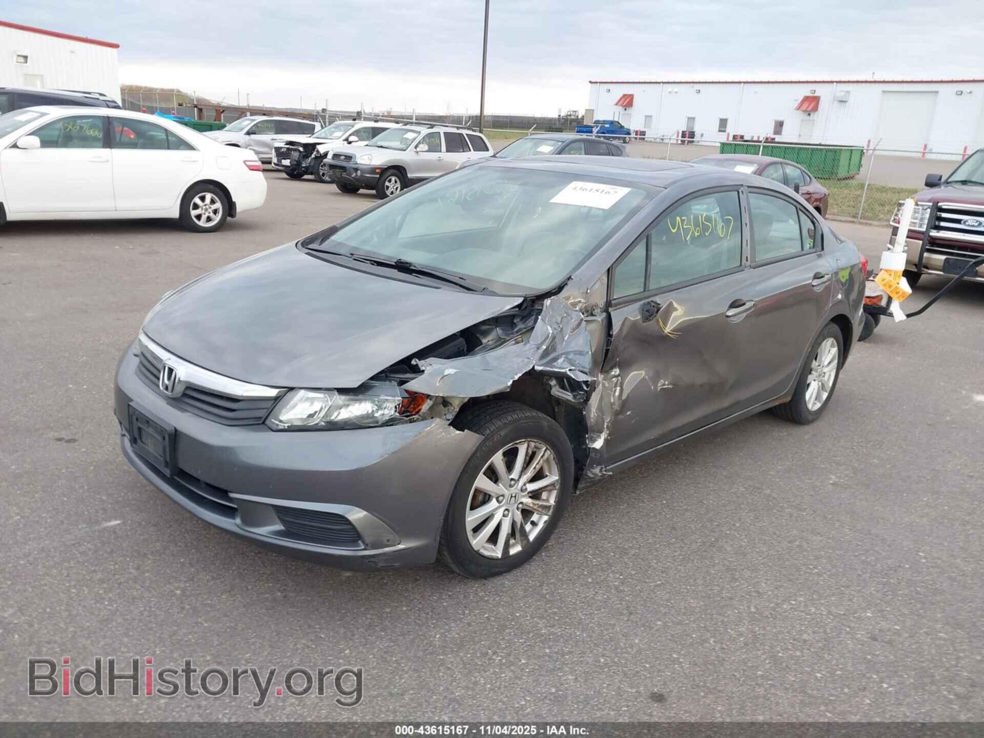 2012 HONDA CIVIC - VIN: 19XFB2F88CE011904 - Фото 2