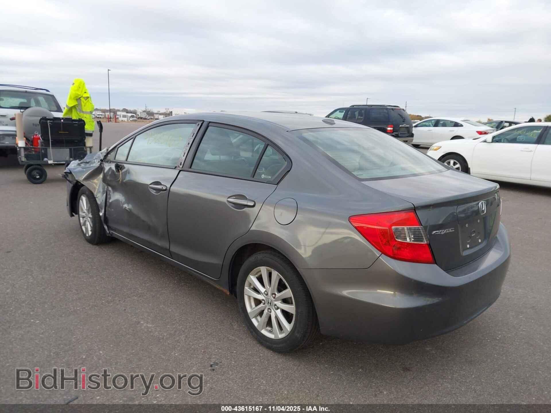 2012 HONDA CIVIC - VIN: 19XFB2F88CE011904 - Фото 3