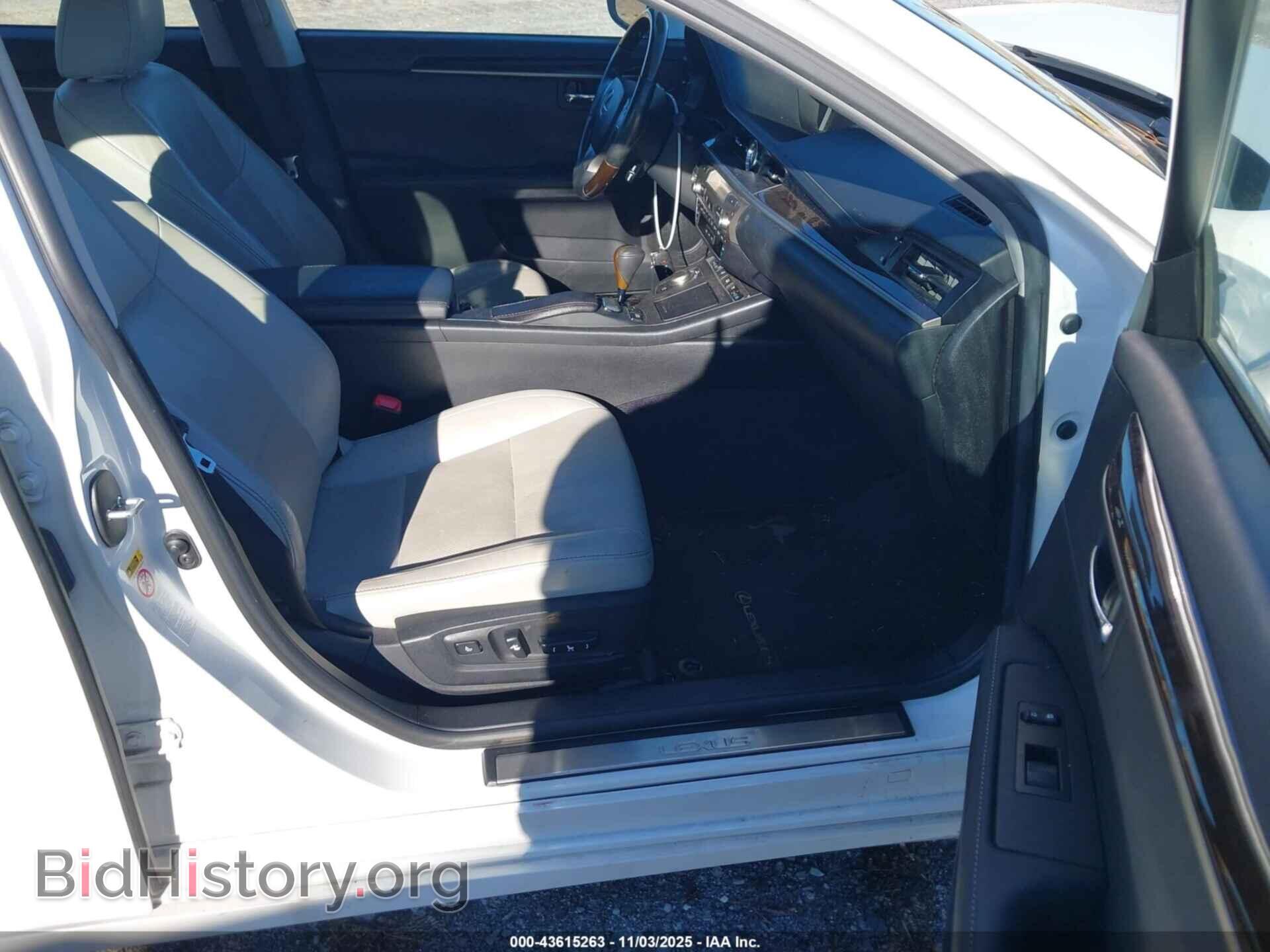 2013 LEXUS ES 350 - VIN: JTHBK1GG8D2045983 - Фото 5