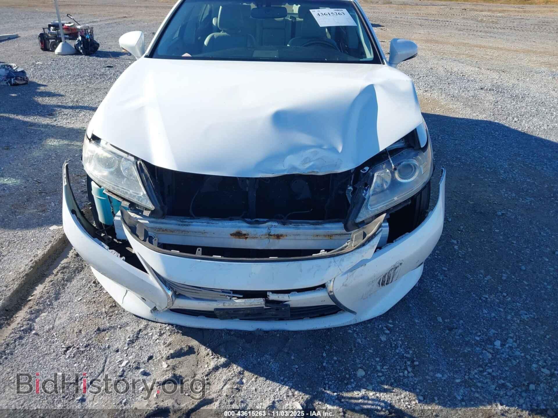 2013 LEXUS ES 350 - VIN: JTHBK1GG8D2045983 - Фото 6