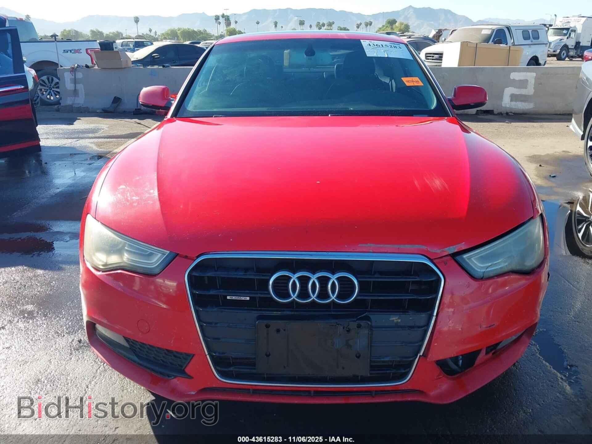 2013 AUDI A5 - VIN: WAULFAFR0DA034542 - Фото 12