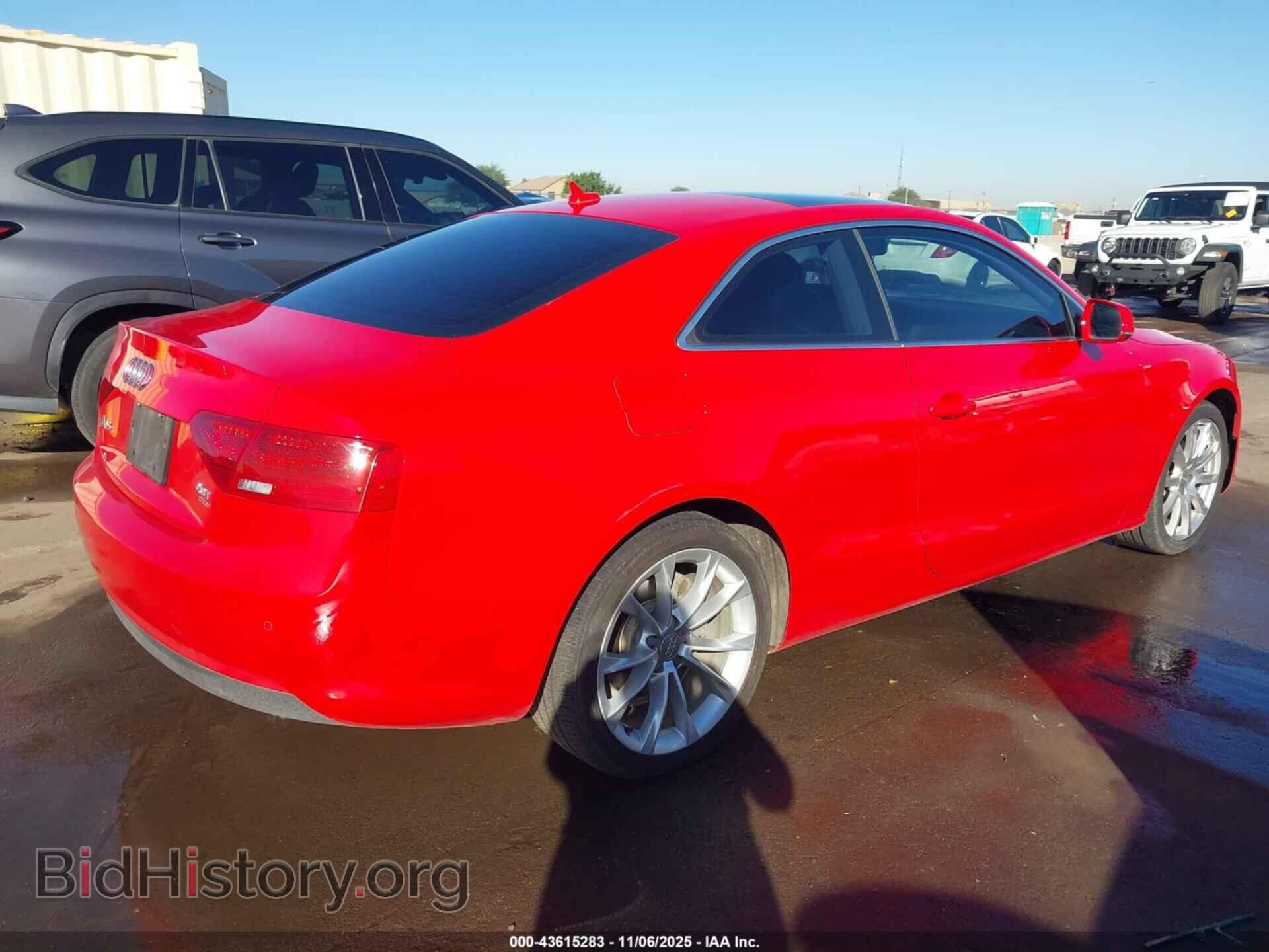2013 AUDI A5 - VIN: WAULFAFR0DA034542 - Фото 4