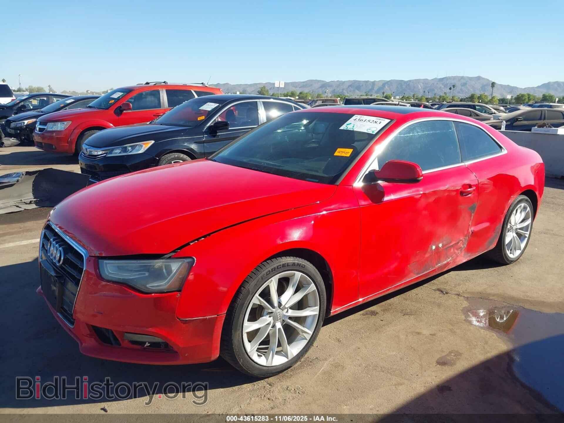 2013 AUDI A5 - VIN: WAULFAFR0DA034542 - Фото 6