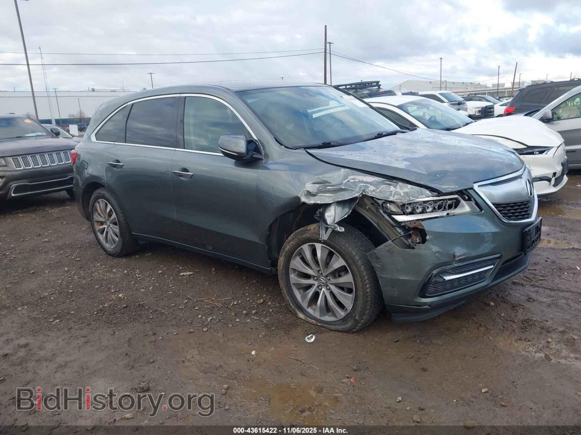 Фотография 5FRYD4H49EB030675 - ACURA MDX 2014