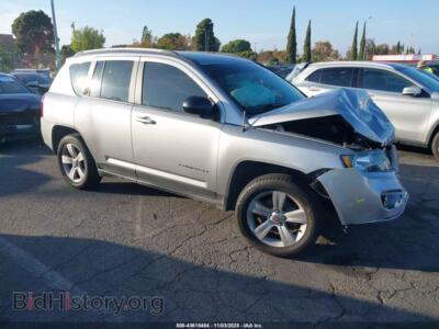 2017 Jeep COMPASS SPORT FWD, gray — VIN 1C4NJCBA5HD124540, IAAI