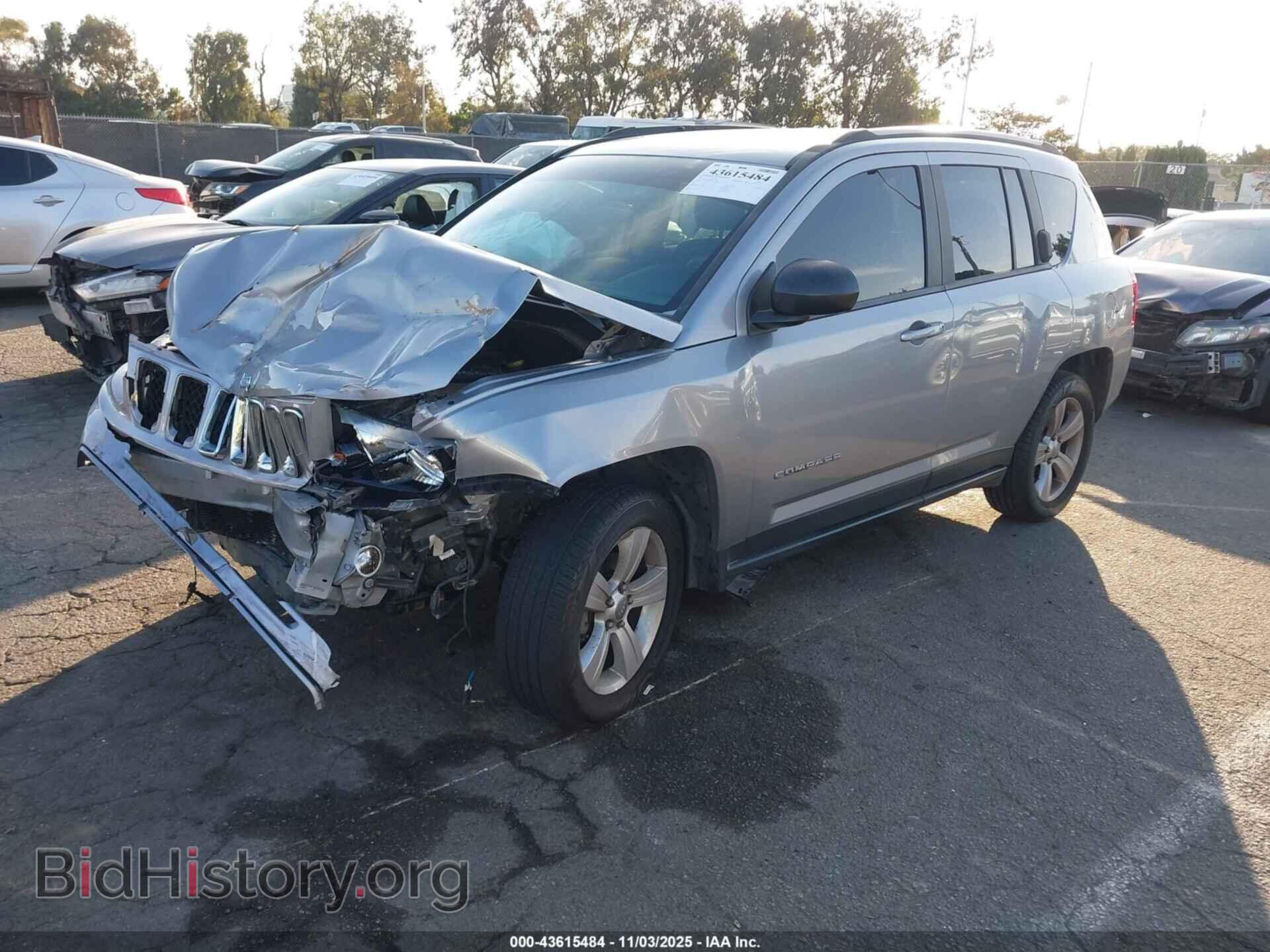 2017 JEEP COMPASS - VIN: 1C4NJCBA5HD124540 - Фото 2