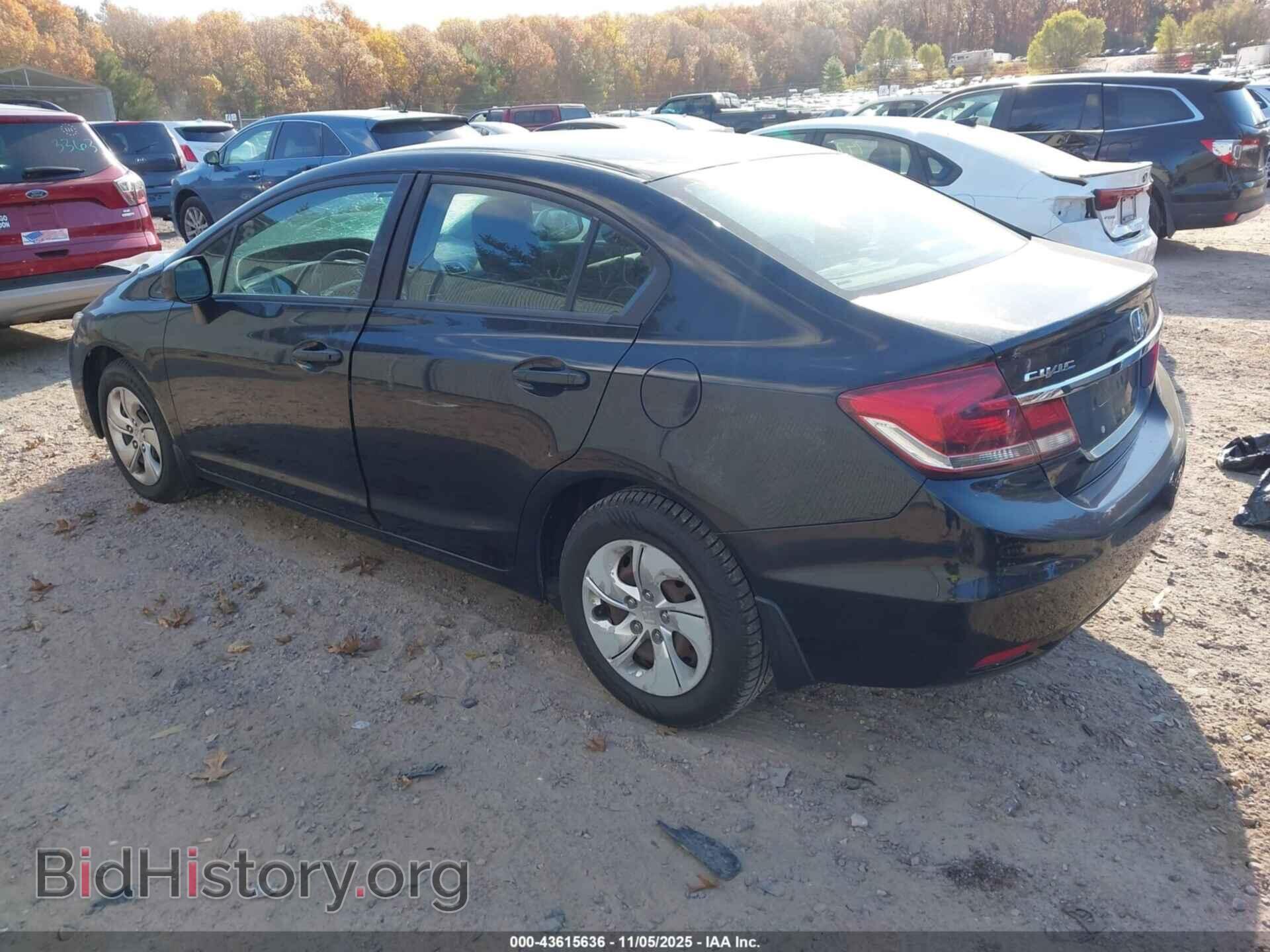 2013 HONDA CIVIC - VIN: 19XFB2F51DE051104 - Фото 3