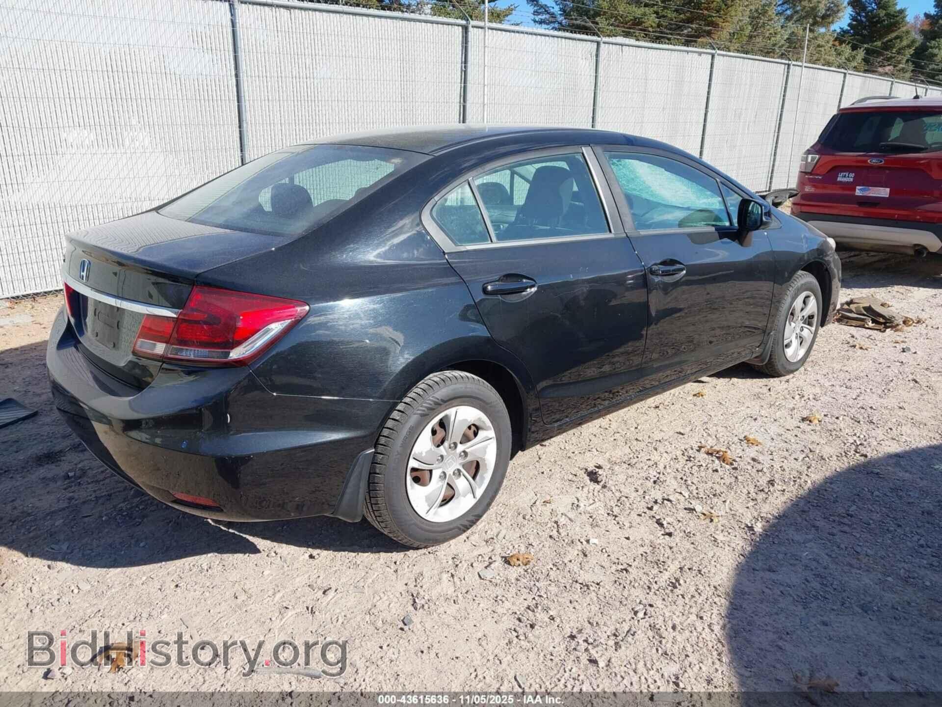 2013 HONDA CIVIC - VIN: 19XFB2F51DE051104 - Фото 4