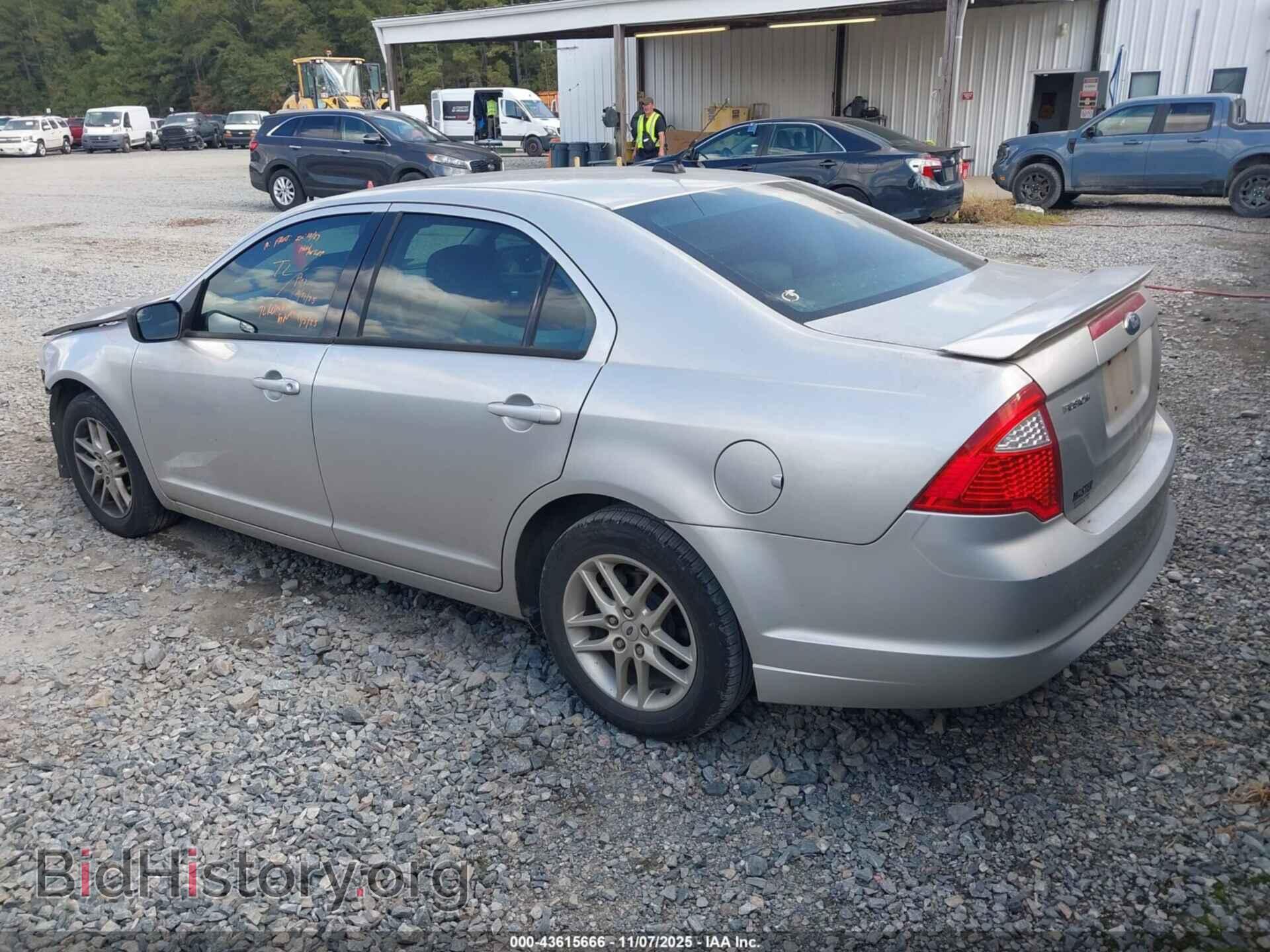 2012 FORD FUSION - VIN: 3FAHP0GA5CR121162 - Фото 3