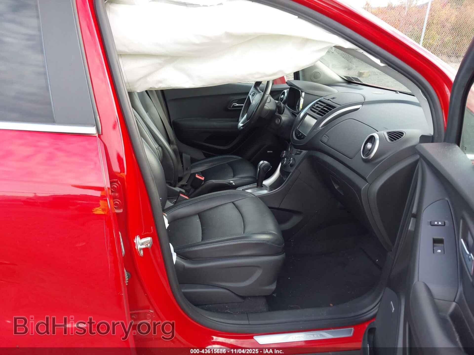 2015 CHEVROLET TRAX - VIN: 3GNCJTSB6FL207313 - Фото 5