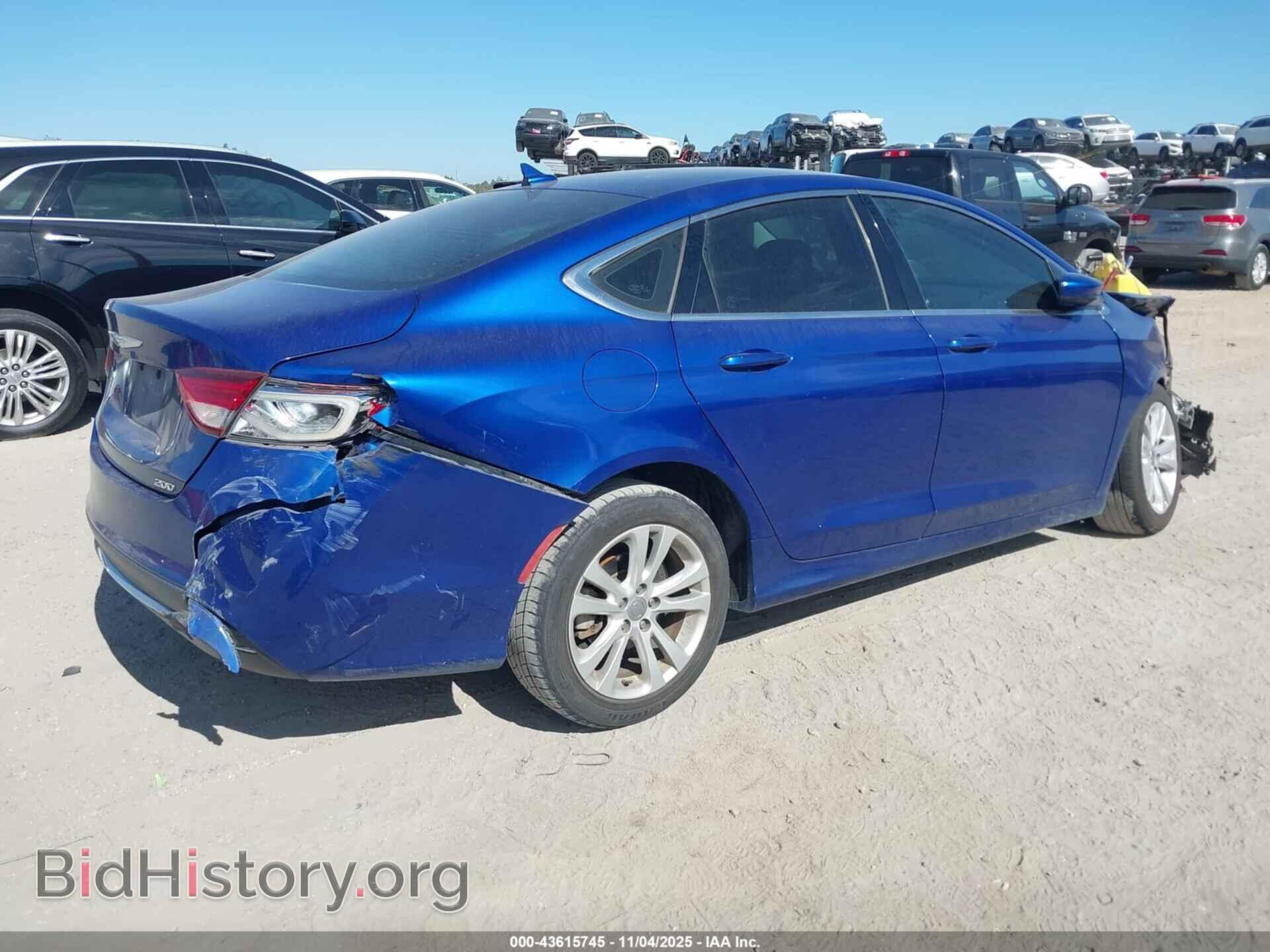 2016 CHRYSLER 200 - VIN: 1C3CCCAB0GN185156 - Фото 4