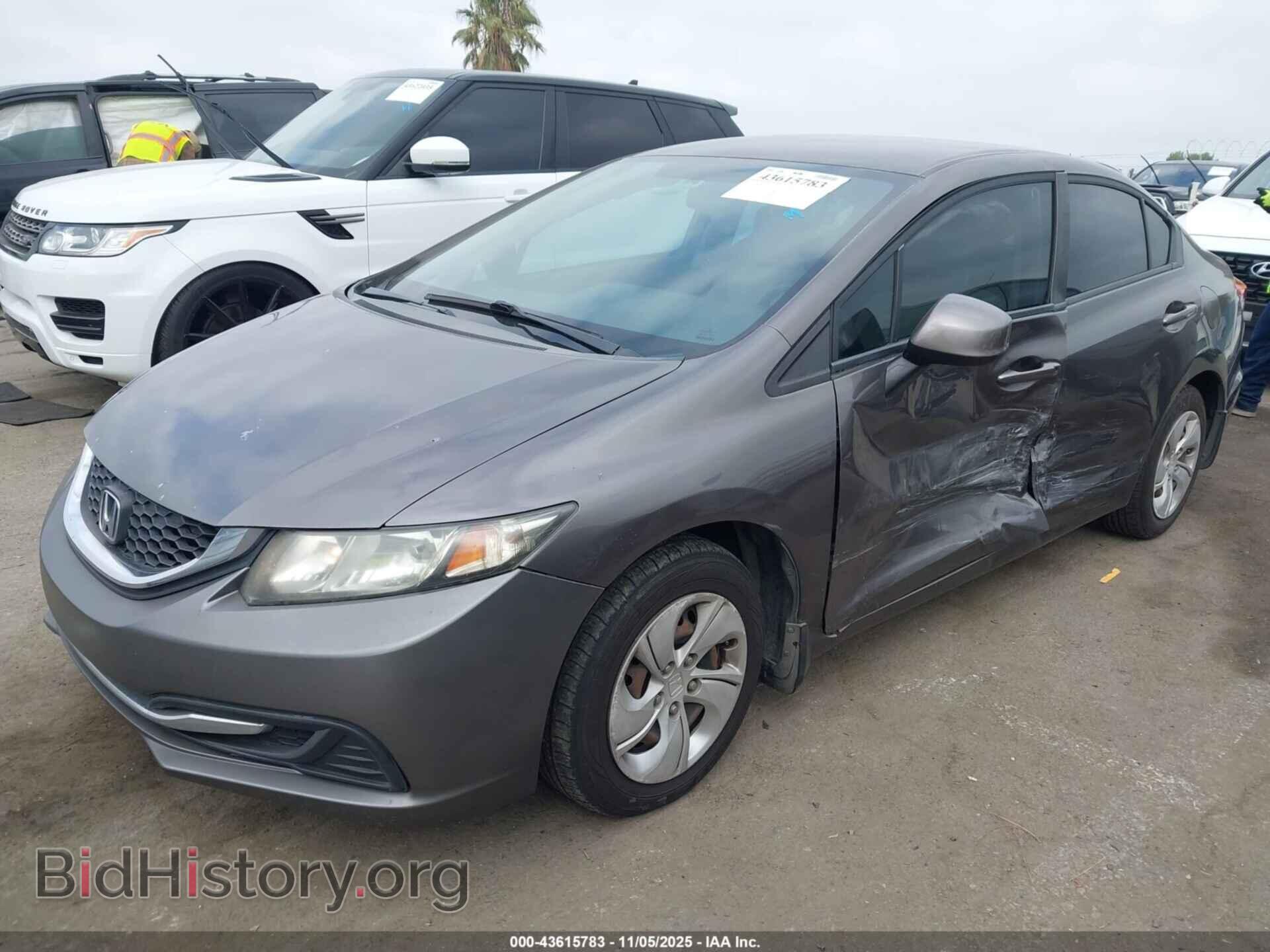 2013 HONDA CIVIC - VIN: 19XFB2F58DE272781 - Фото 2