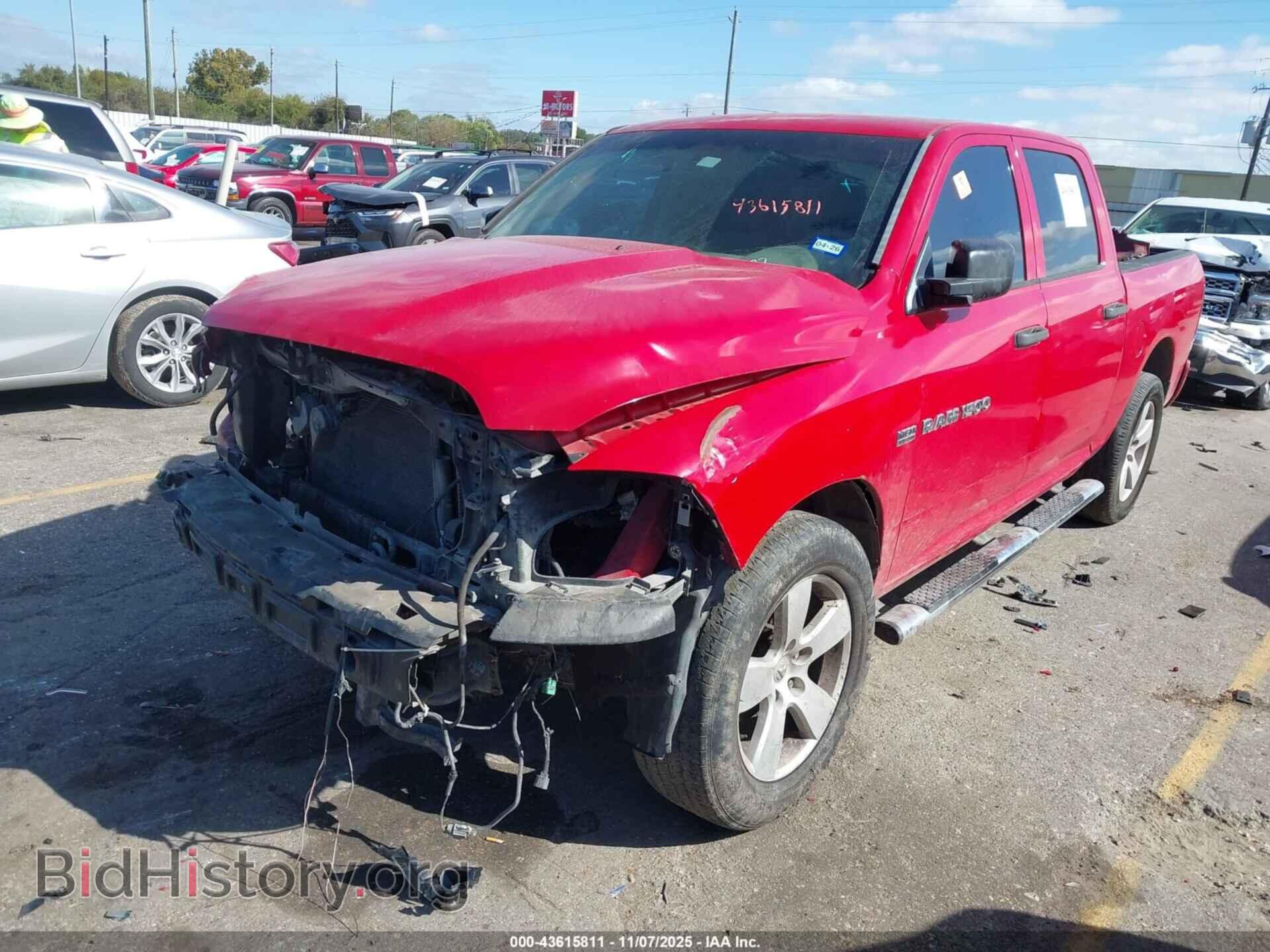 2012 DODGE RAM 1500 - VIN: 1C6RD6KT3CS181777 - Фото 2