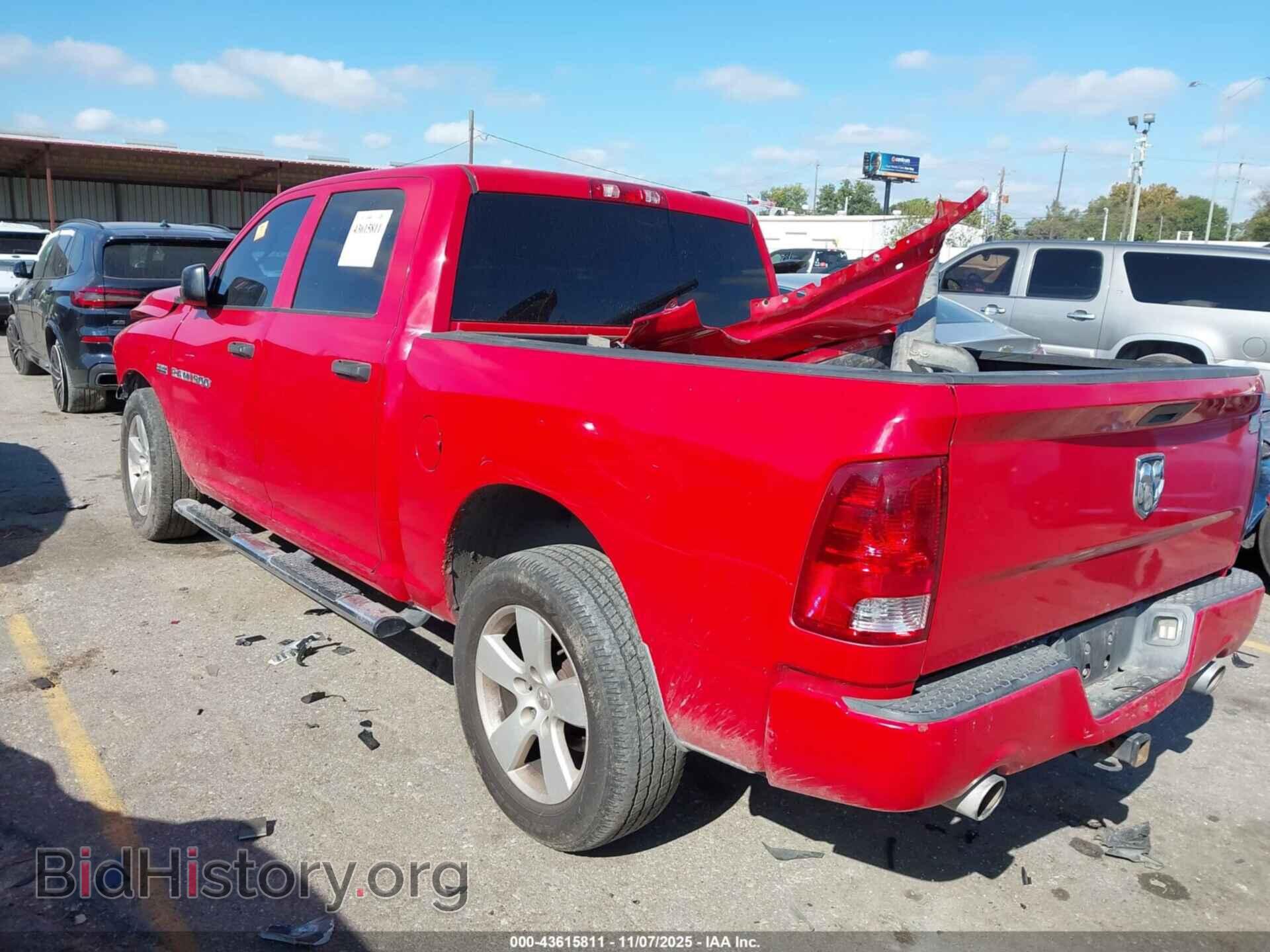 2012 DODGE RAM 1500 - VIN: 1C6RD6KT3CS181777 - Фото 3