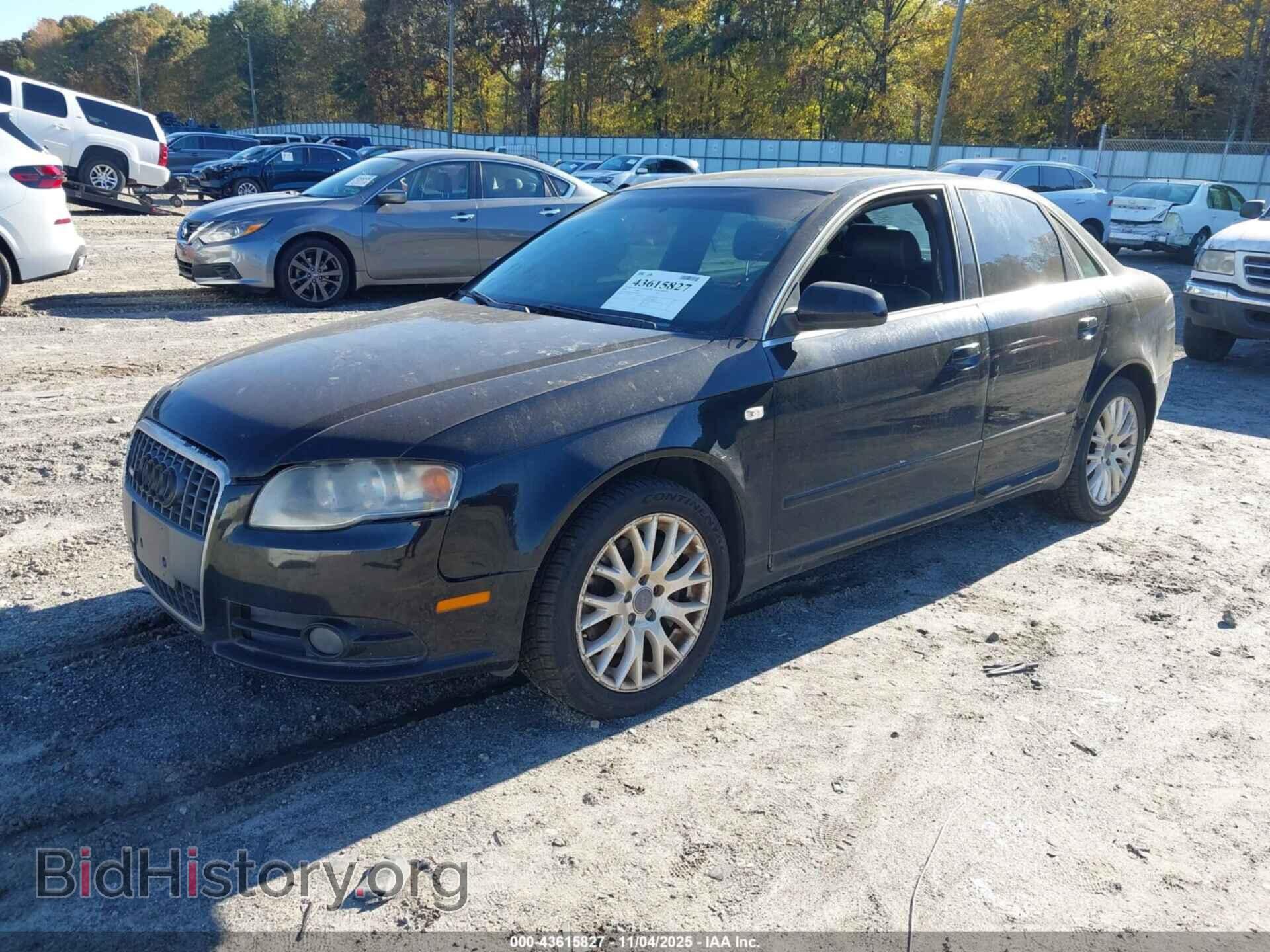 2008 AUDI A4 - VIN: WAUAF78E18A161035 - Фото 2