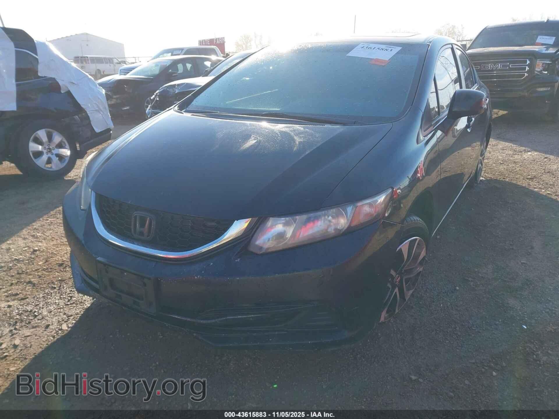 2013 HONDA CIVIC - VIN: 19XFB2F83DE061739 - Фото 2