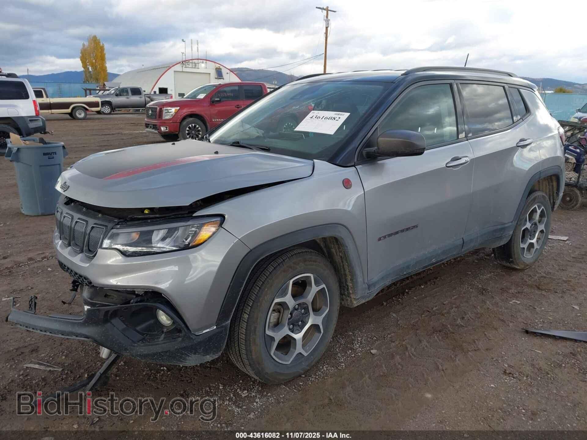 2022 JEEP COMPASS - VIN: 3C4NJDDB2NT192151 - Фото 2