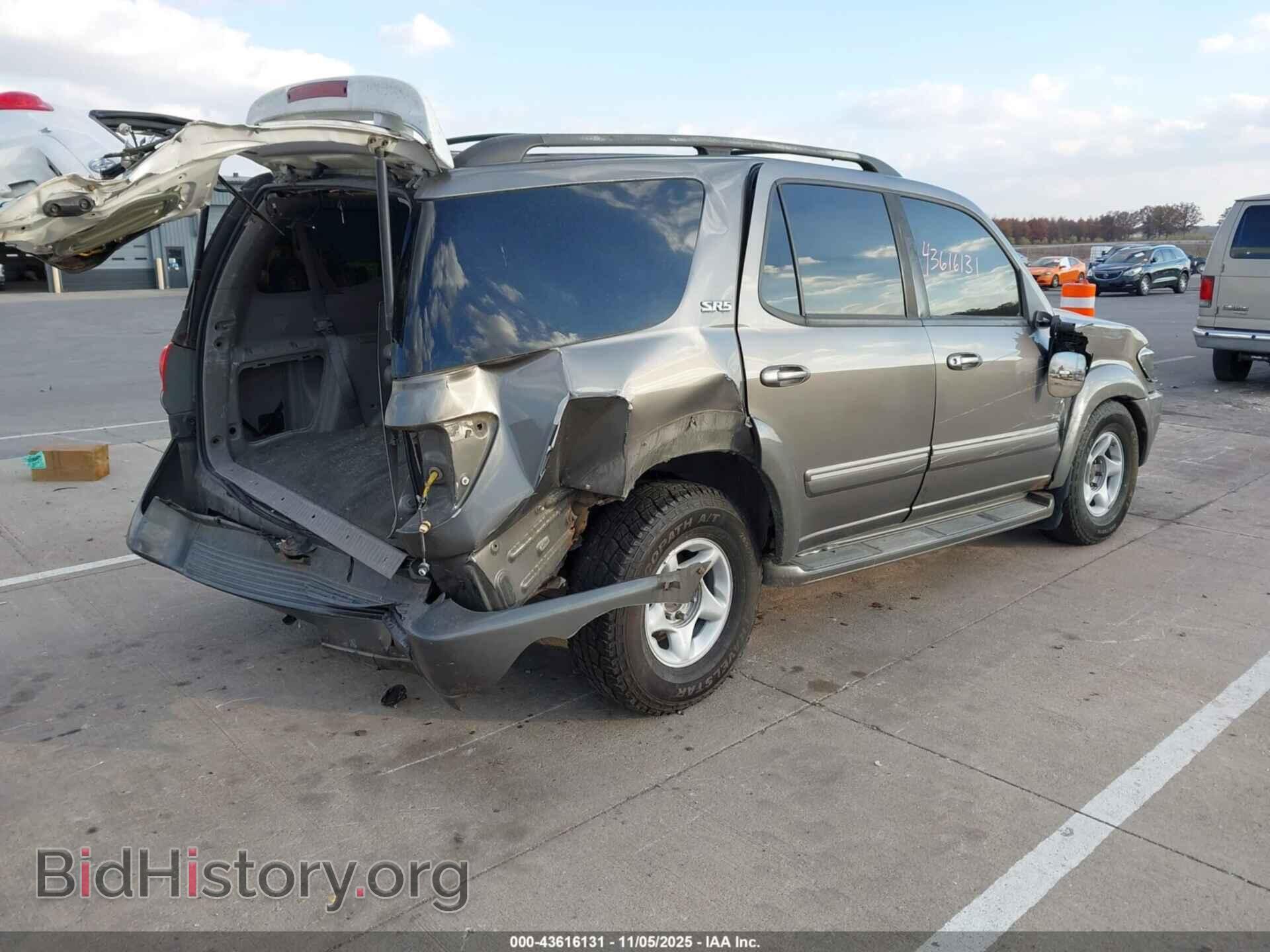 2006 TOYOTA SEQUOIA - VIN: 5TDBT44A76S274117 - Фото 4
