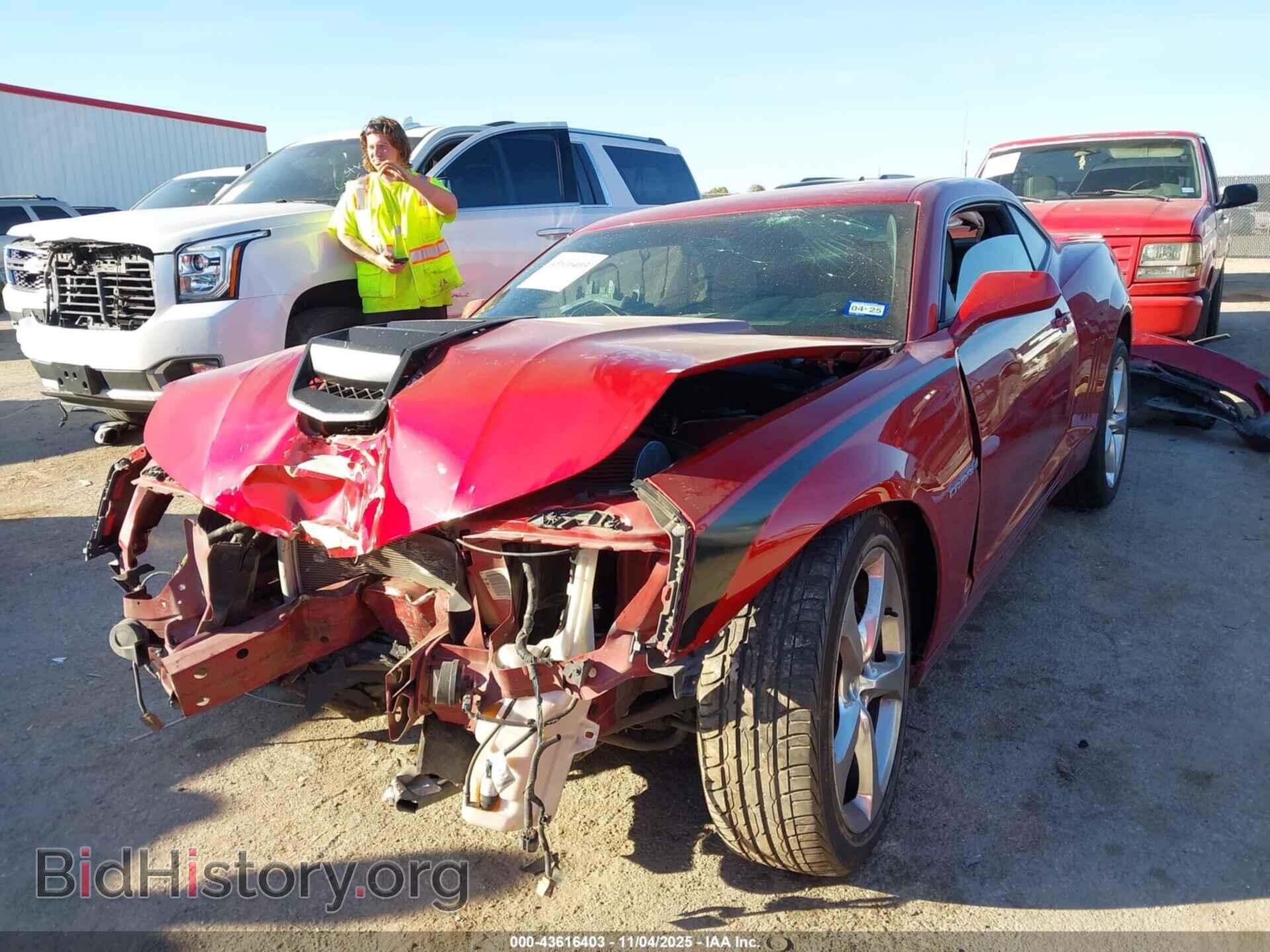 2015 CHEVROLET CAMARO - VIN: 2G1FK1EJ4F9243314 - Фото 2