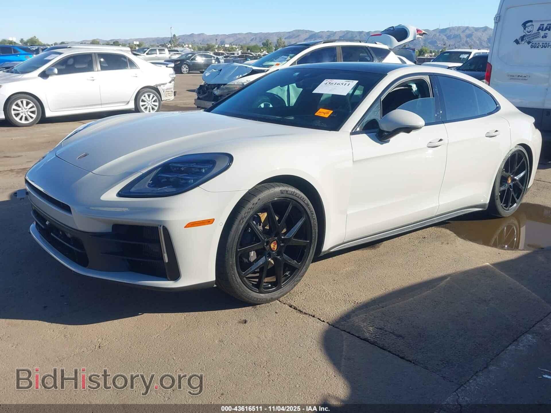 2025 PORSCHE PANAMERA - VIN: WP0AA2YA3SL004779 - Фото 2