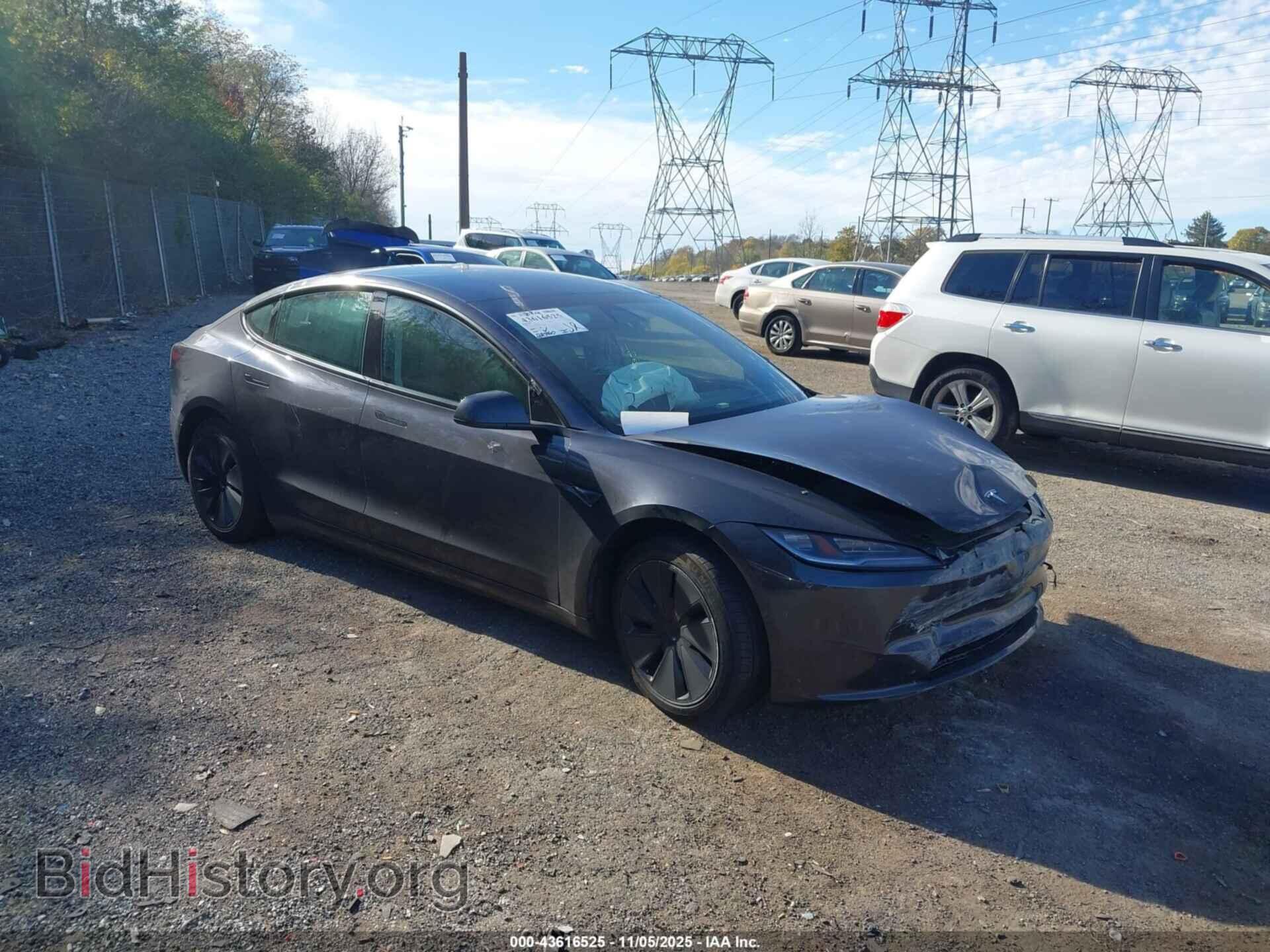 Photo 5YJ3E1EA2SF920187 - TESLA MODEL 3 2025