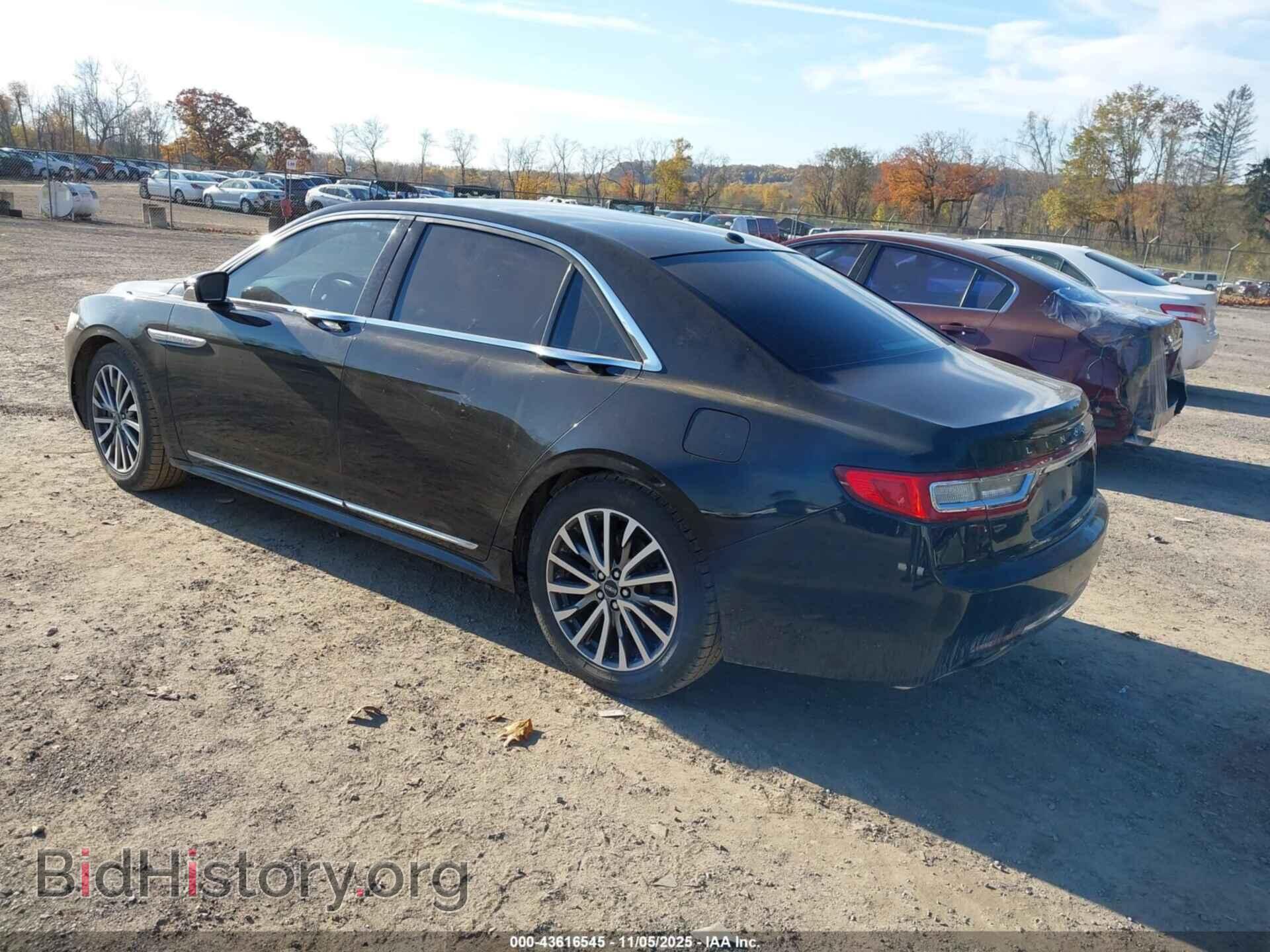 2017 LINCOLN CONTINENTAL - VIN: 1LN6L9TP5H5609755 - Фото 3