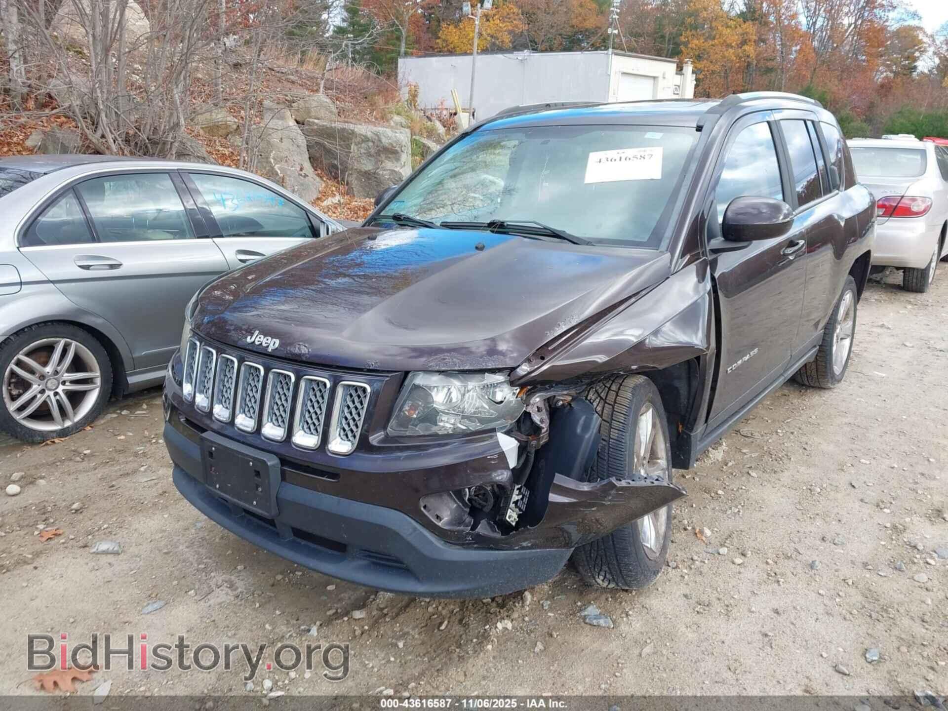 2014 JEEP COMPASS - VIN: 1C4NJDEB9ED644651 - Фото 2