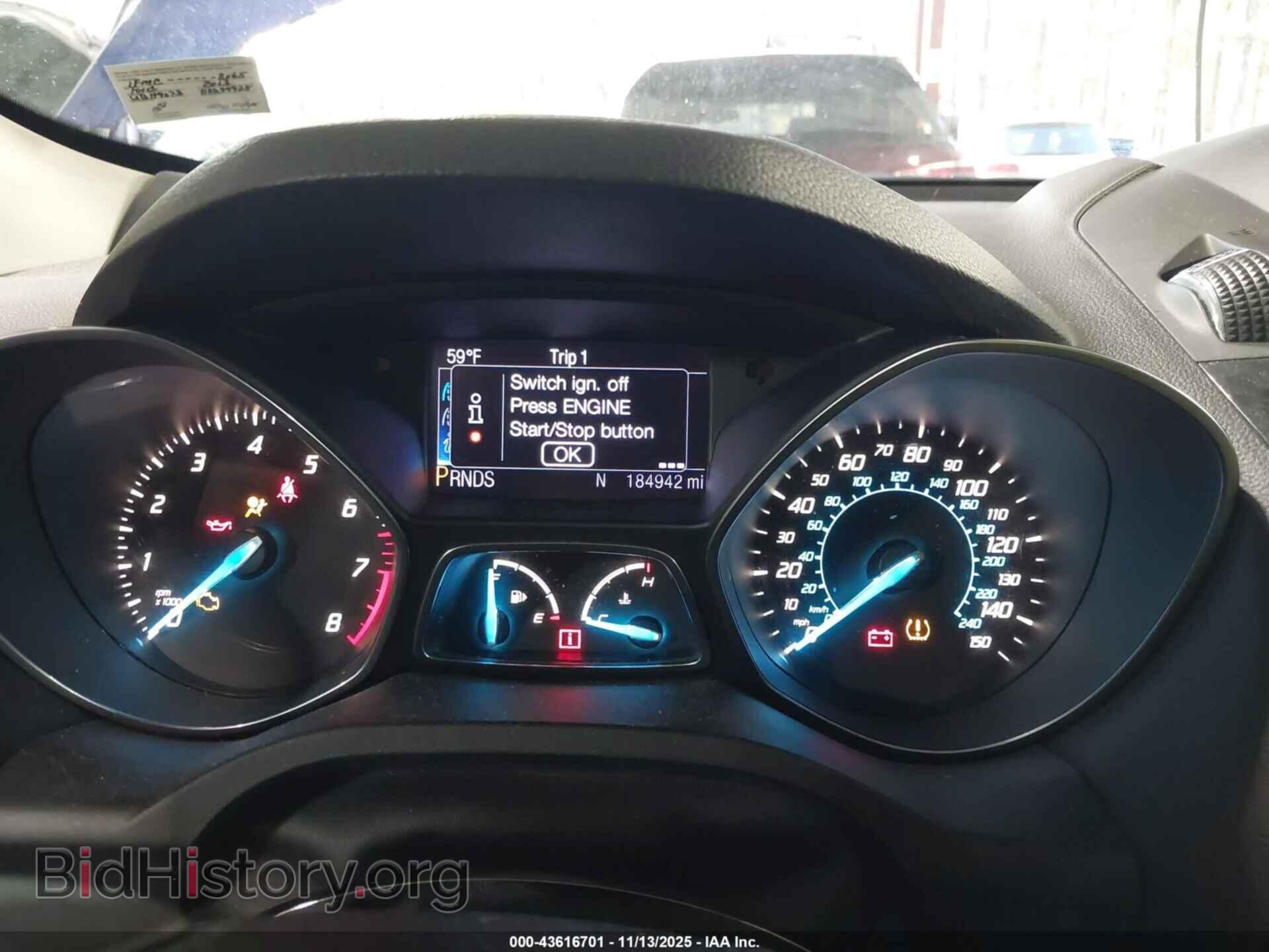 2013 FORD ESCAPE - VIN: 1FMCU0H91DUA98065 - Фото 7