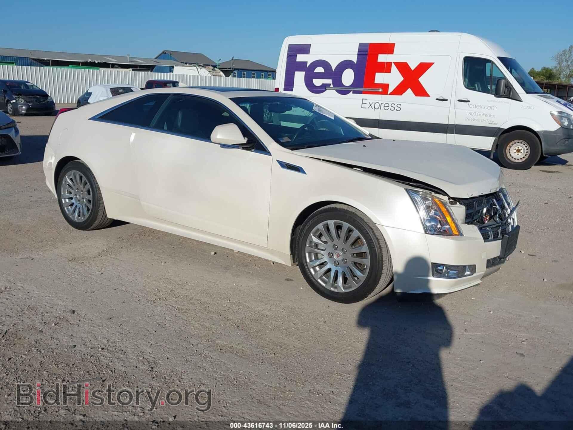 Photo 1G6DJ1E32C0143692 - CADILLAC CTS 2012