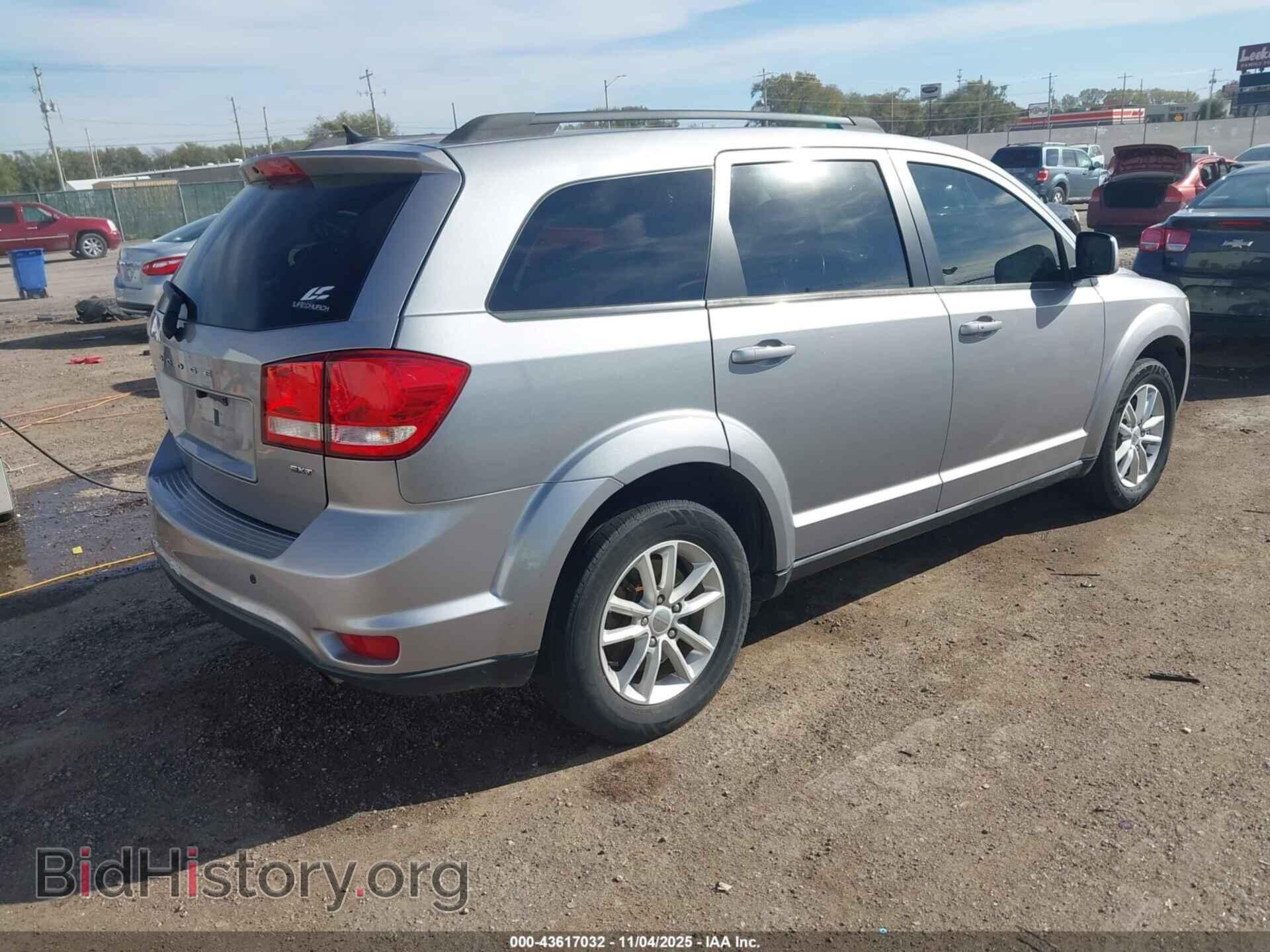 2016 DODGE JOURNEY - VIN: 3C4PDCBB8GT108012 - Фото 4