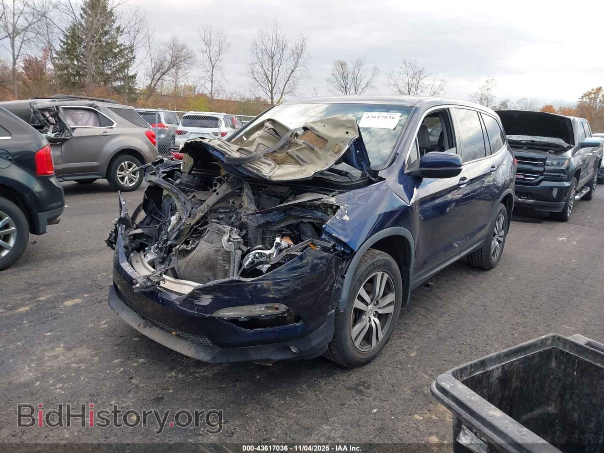 2017 HONDA PILOT - VIN: 5FNYF5H62HB021601 - Фото 2