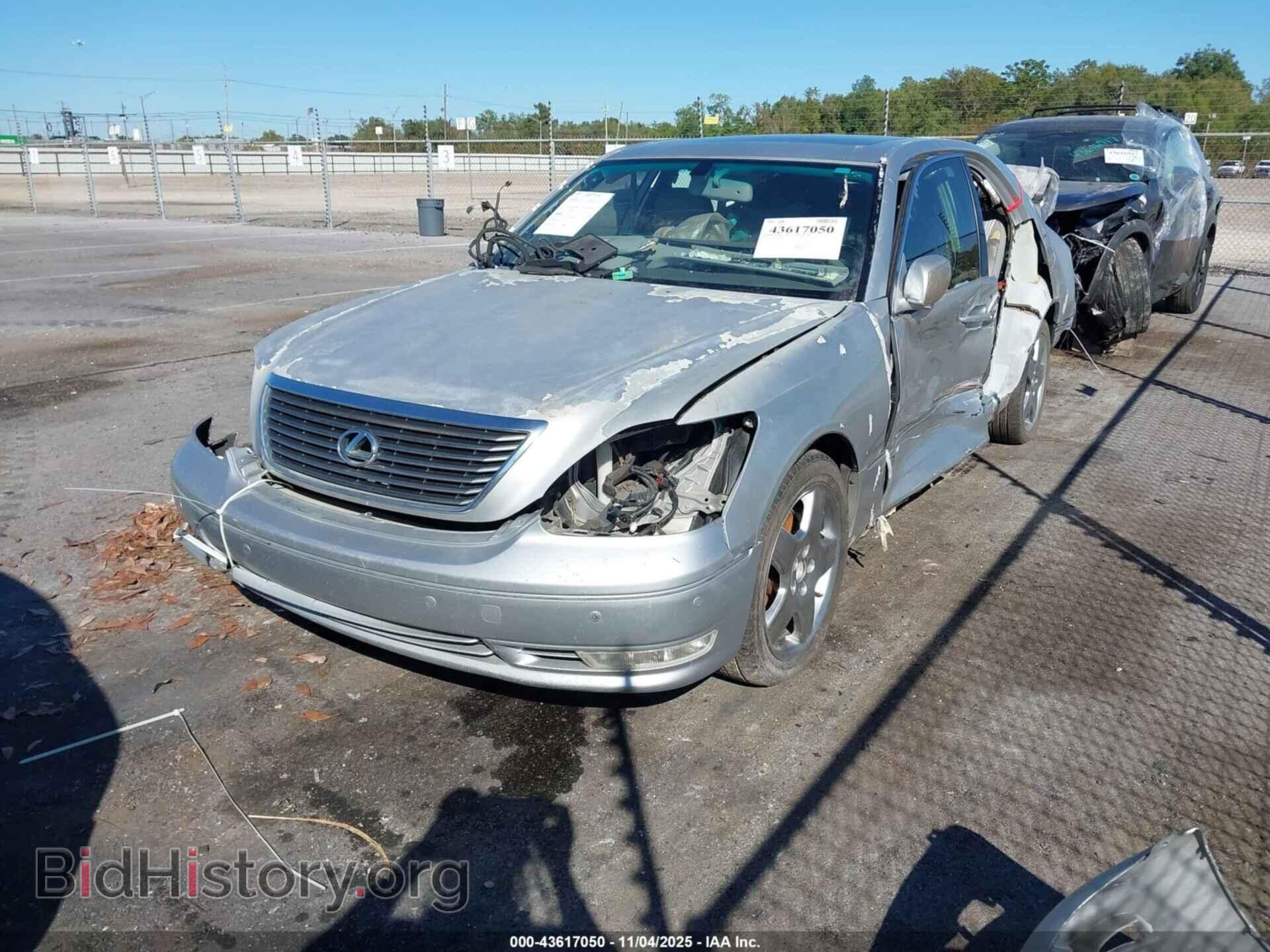 2005 LEXUS LS 430 - VIN: JTHBN36F950175487 - Фото 2